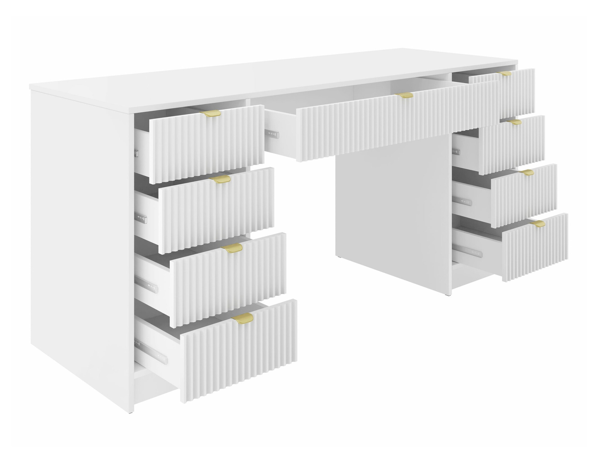 Kancelarijski sto Comfivo Larmire 110 (Crno)
