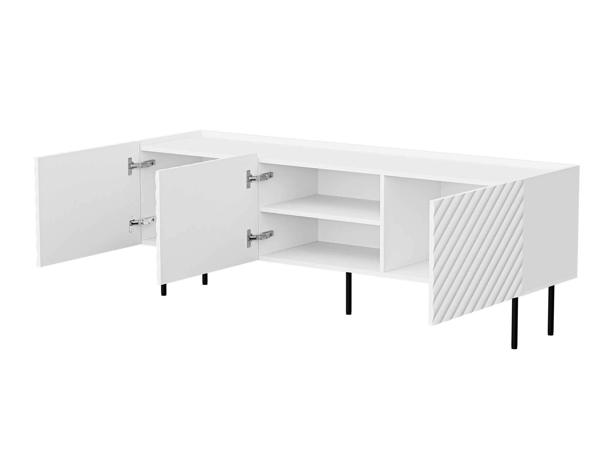 Set za dnevnu sobu Mortali 108 (Crno)