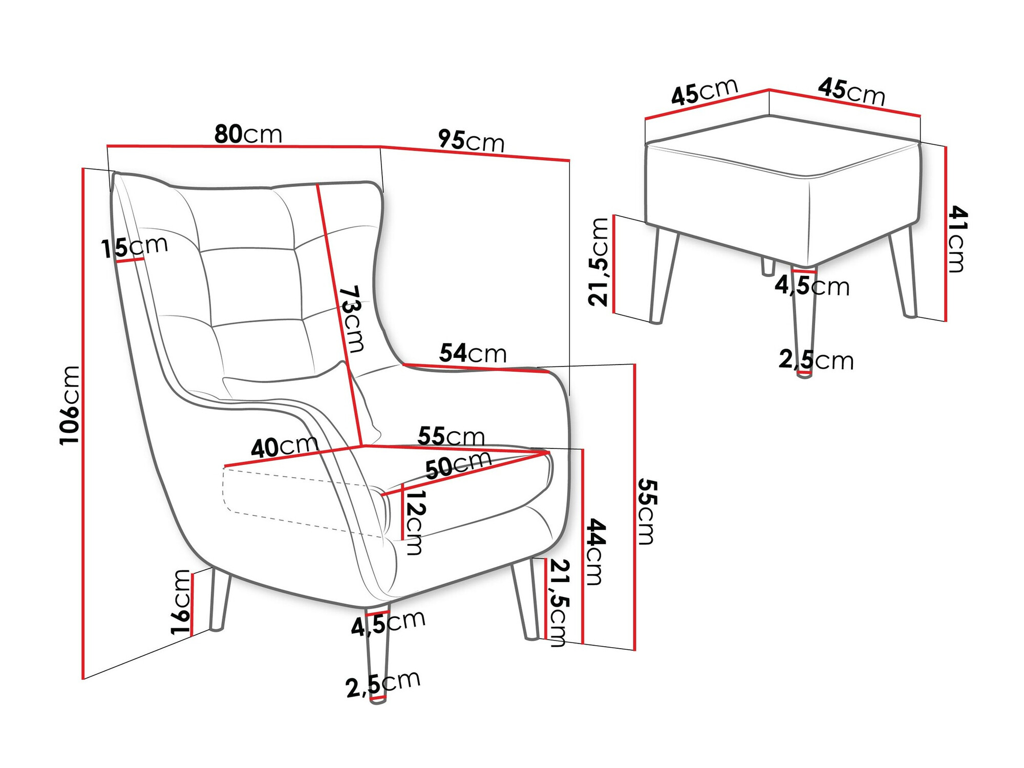 Fotelja Comfivo 381 (Poso 05)