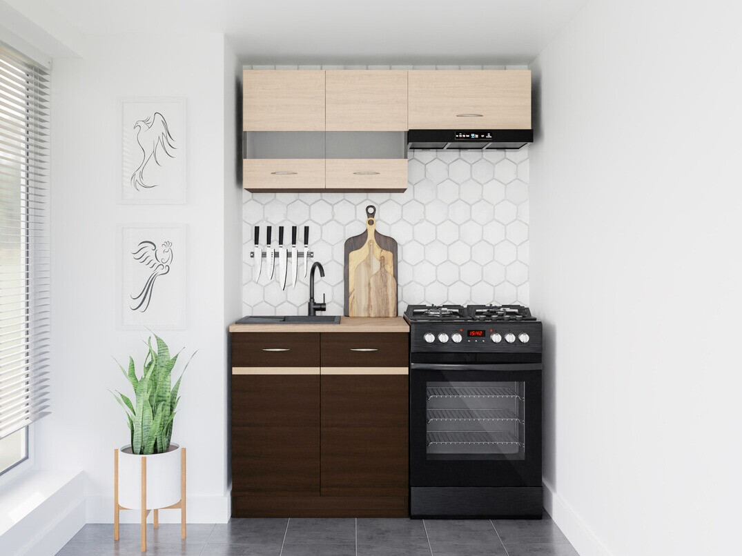 Modularni kuhinjski set Eli Dark 116