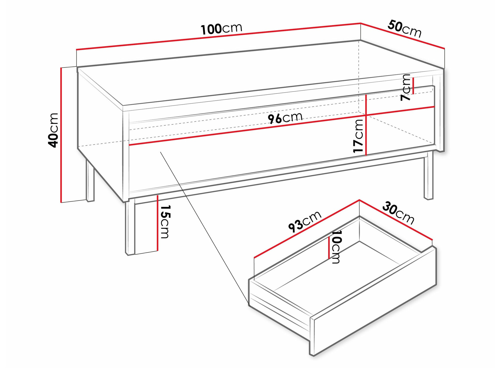 Stočić za kafu Comfivo Delruva 102 (Kašmir)
