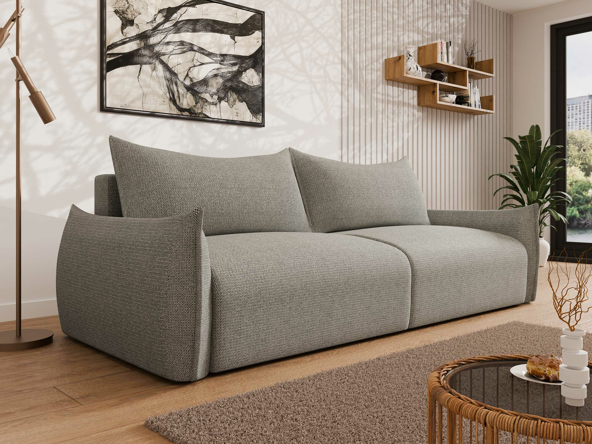 Sofa na razvlačenje Lincoln 192 (Aragon 20)