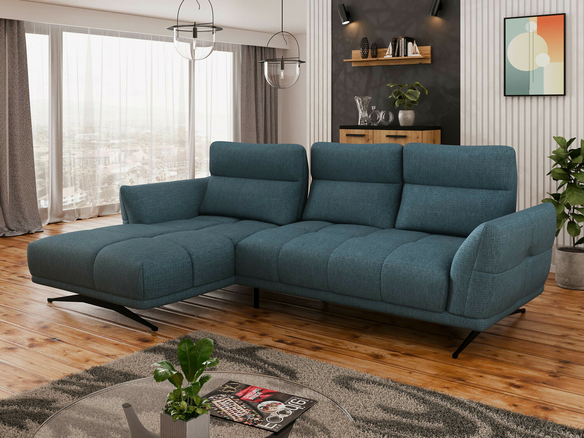 Ugaona sofa Lincoln 195 (Sorella 77)