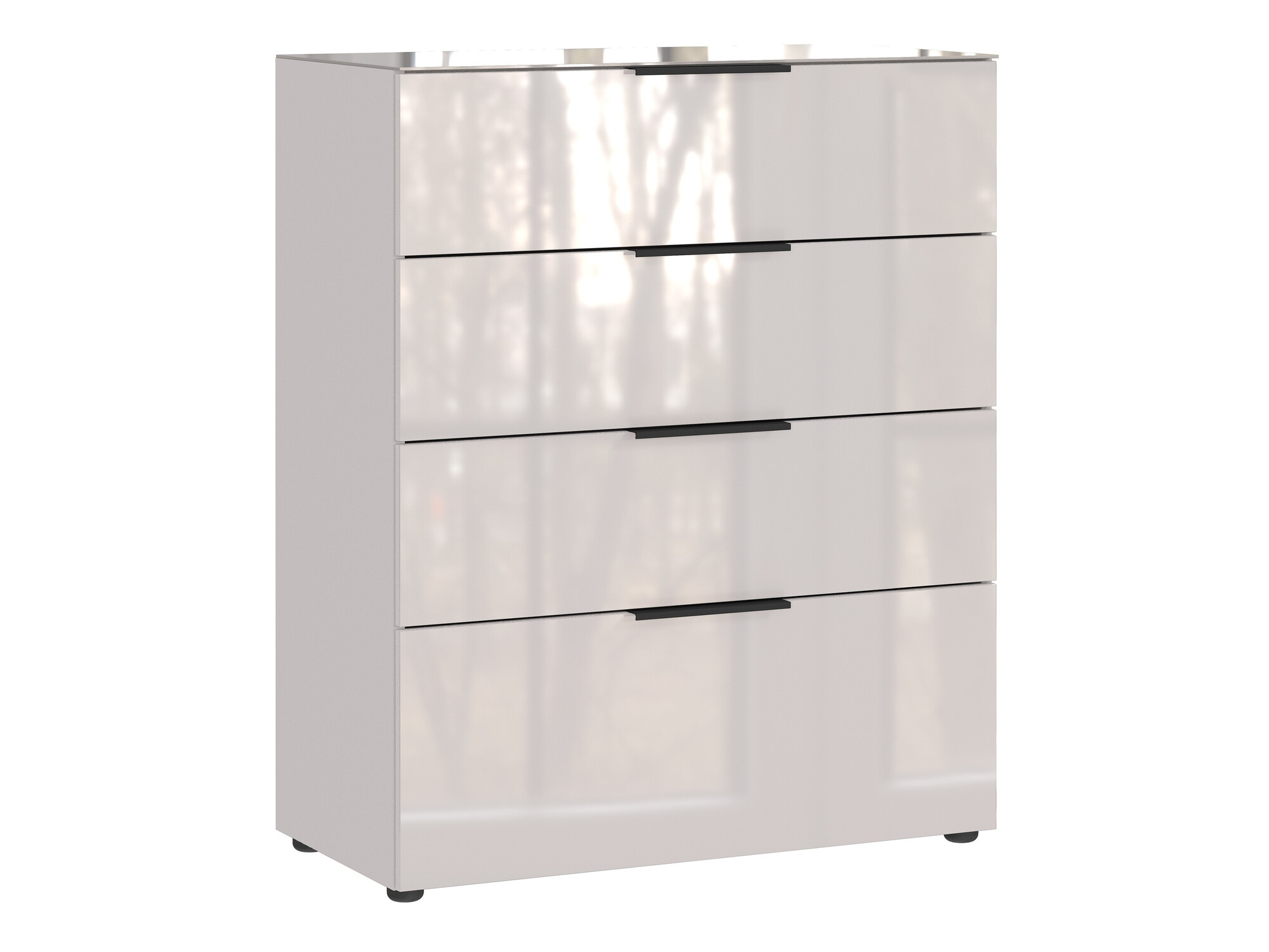 Komoda Sacramento 299 (Krem + Sjajno krem)