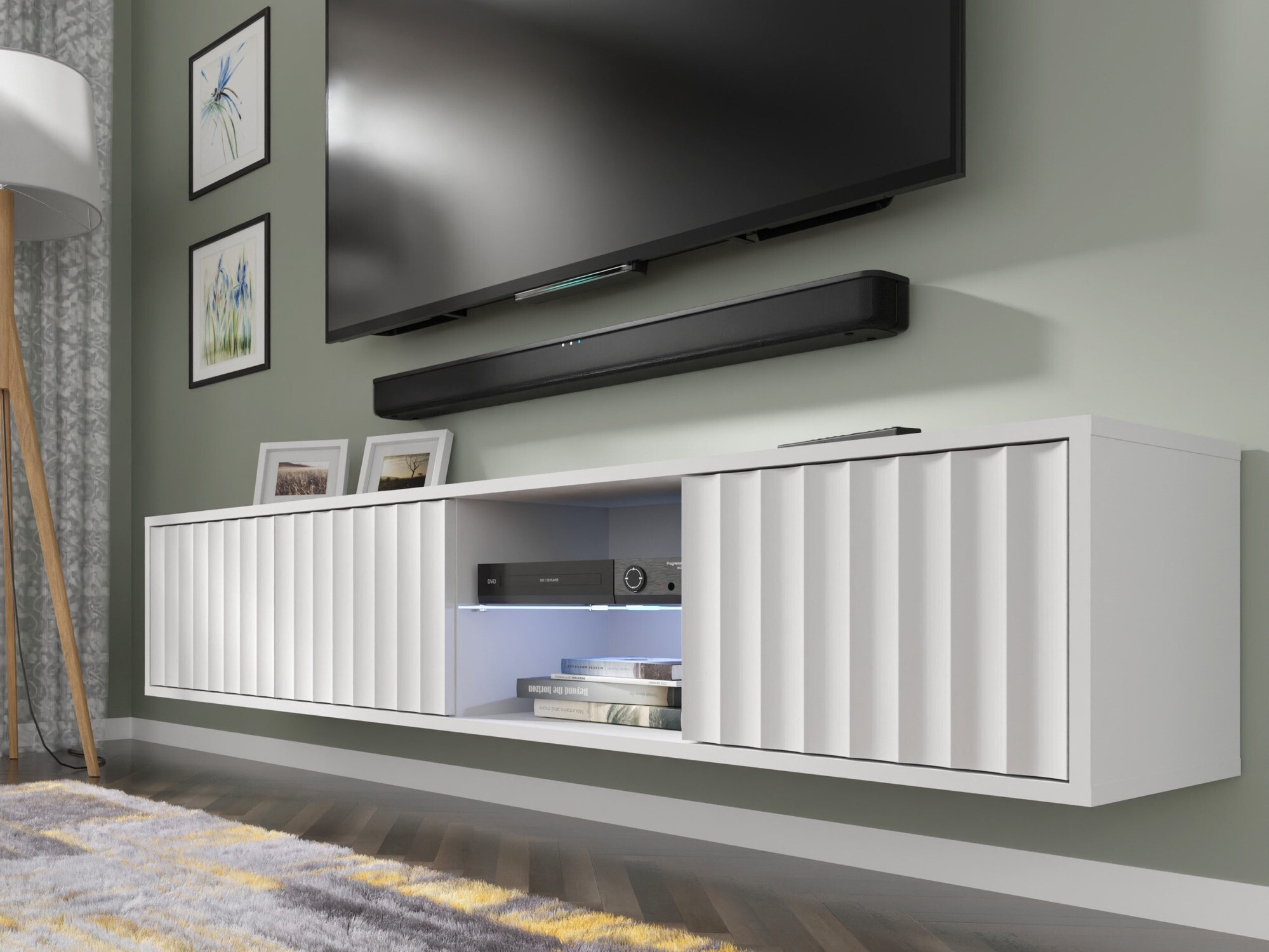 TV sto Buffalo 182 (Mat belo)