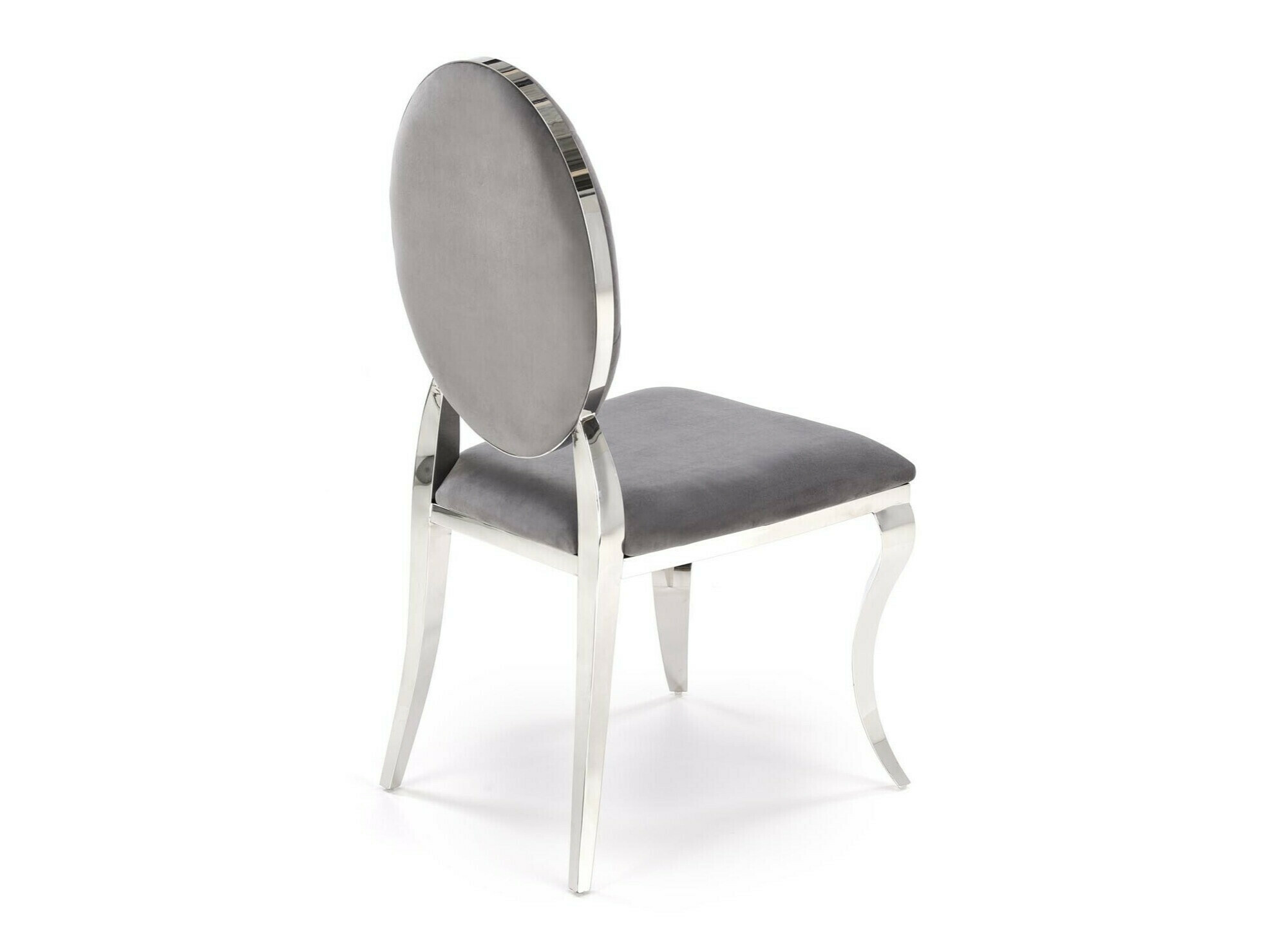 Trpezarijski set Houston 1828 (Beli mermer + Sivo)