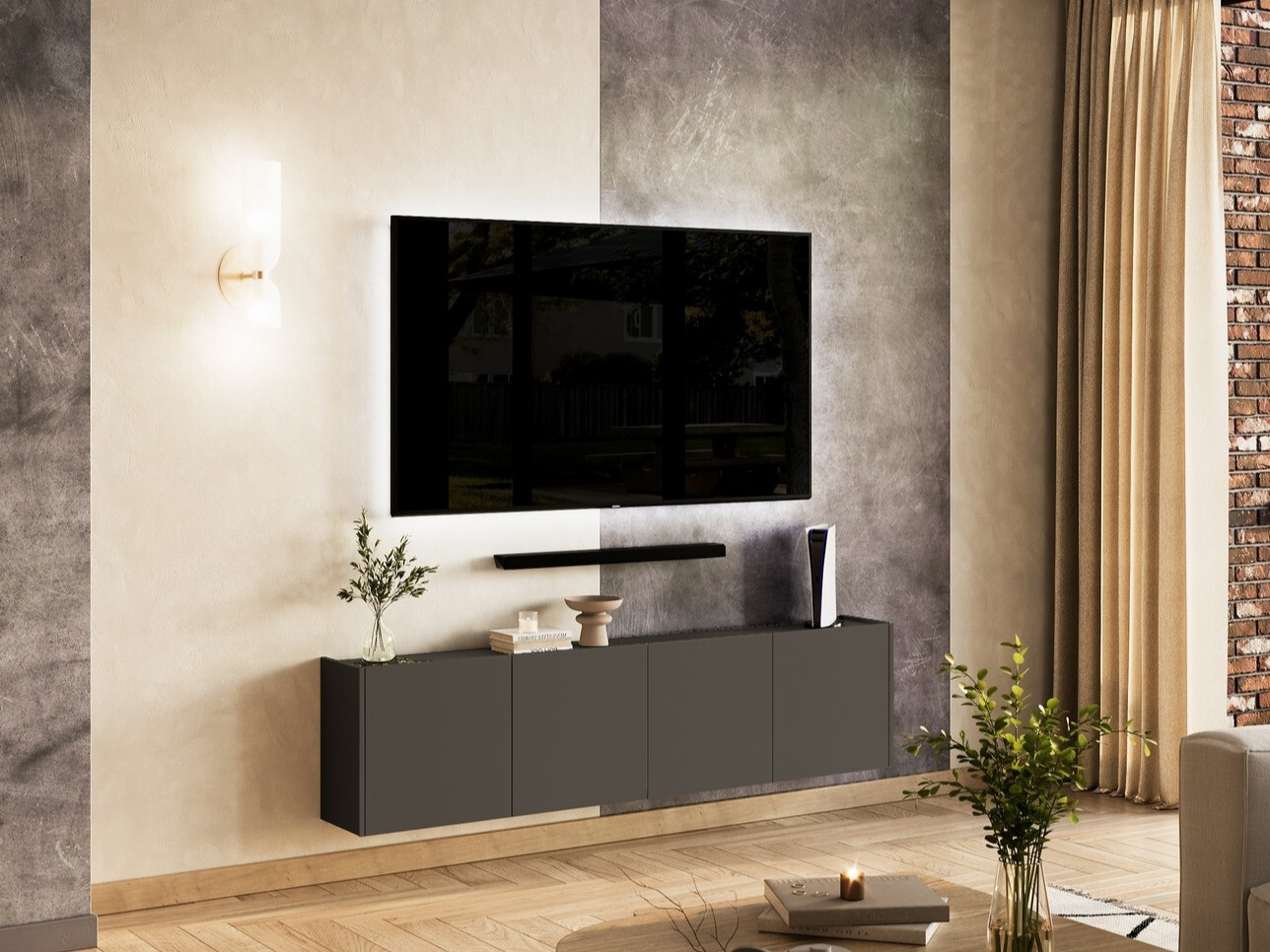 TV sto Sacramento 431 (Graphite)