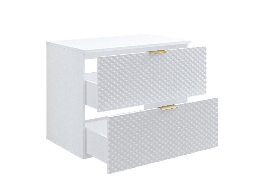 Zidni kupatilski ormarić za umivaonik Liretu 107 (Belo)