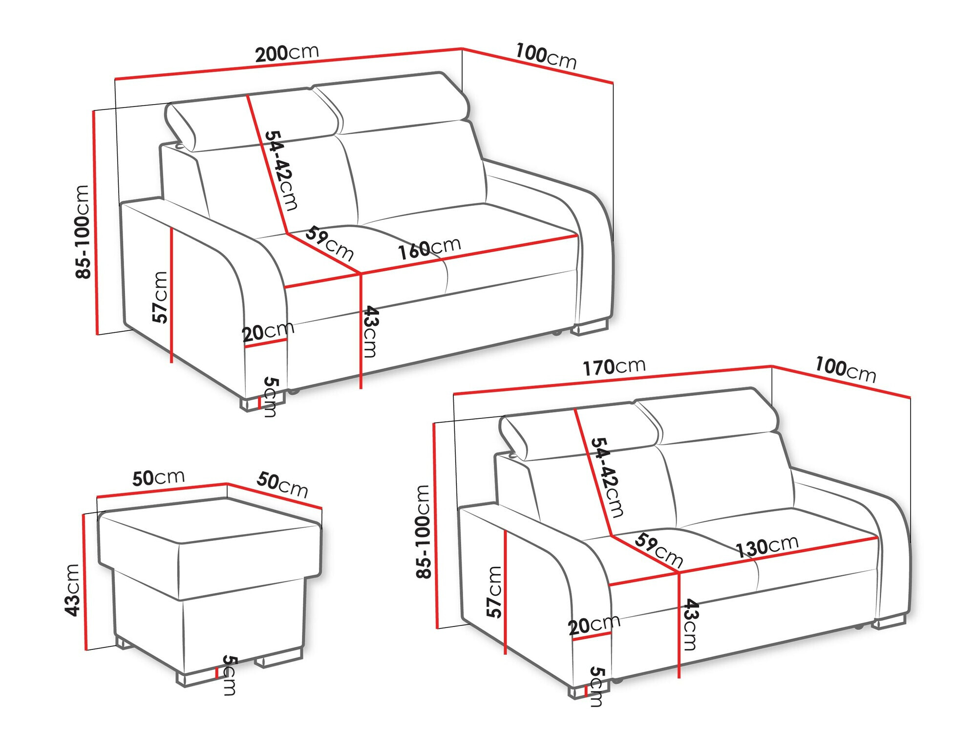 Tapaciran nameštaj set Etrcala 107 (Crown 17)