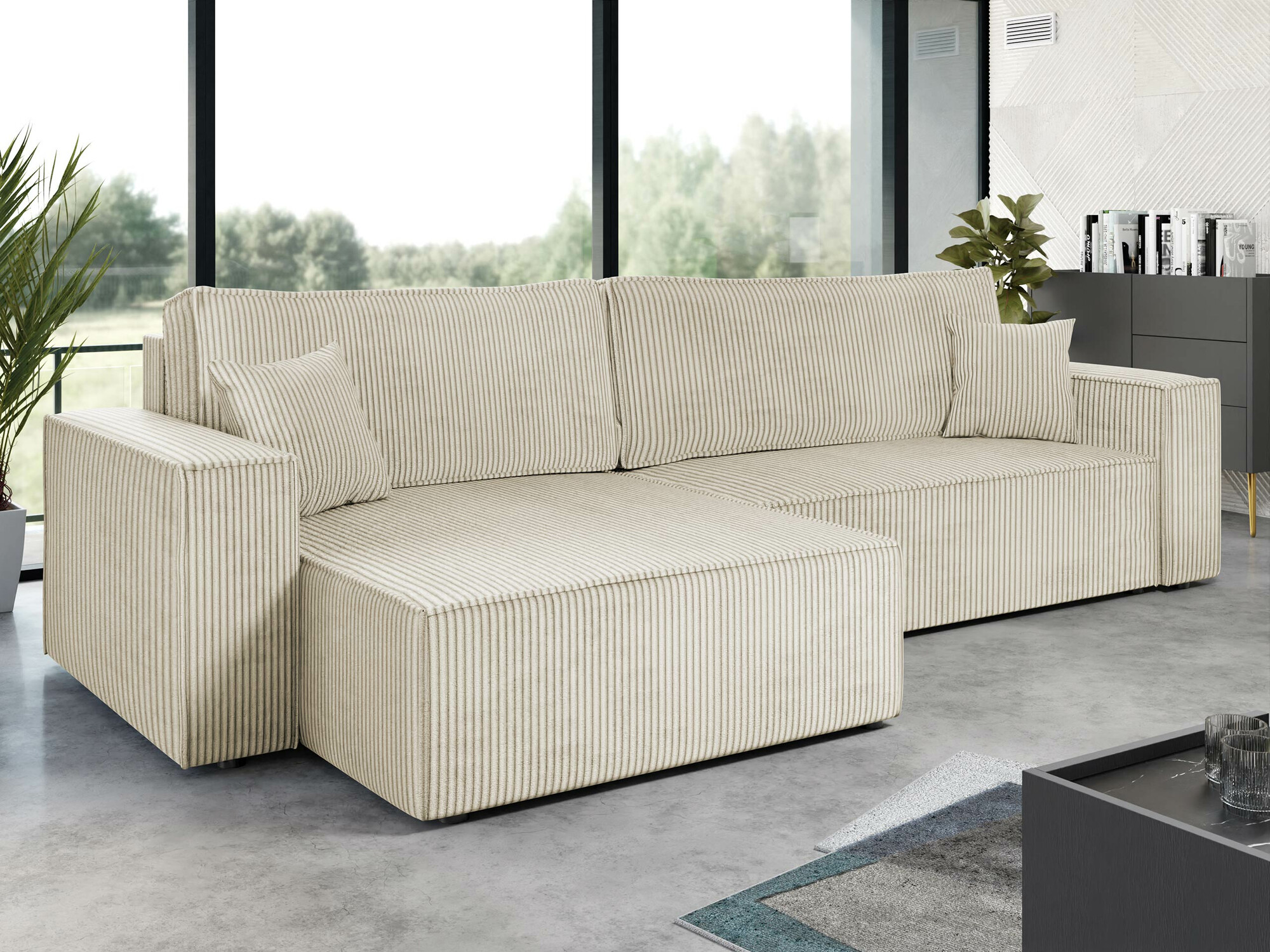 Ugaona sofa Shelton 107 (Poso 100)