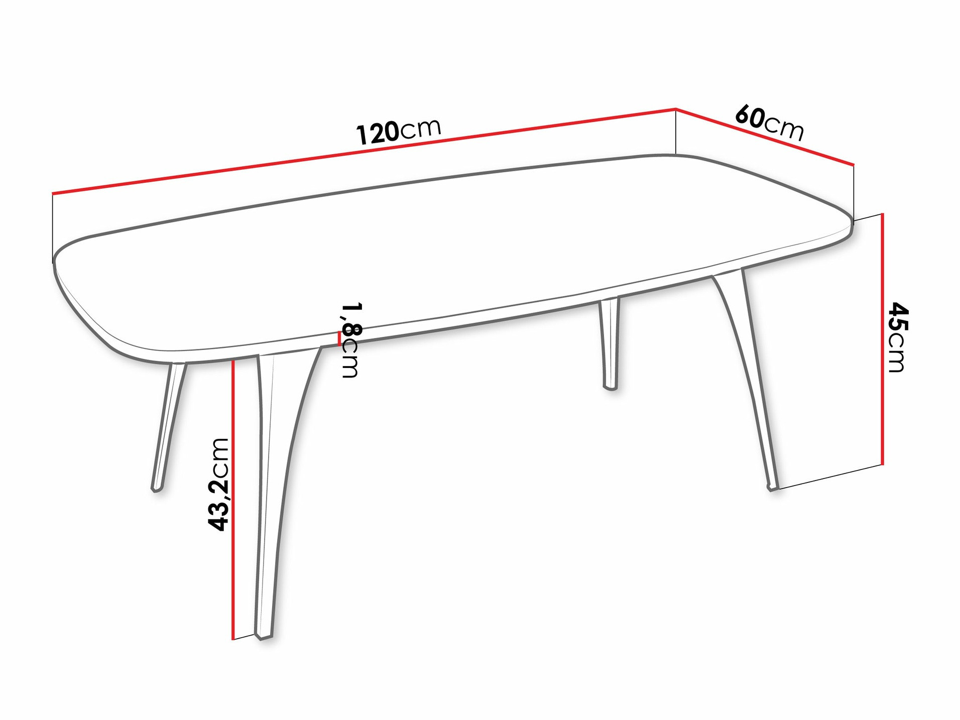 Stočić za kafu Oswego 125 (Beli mermer)