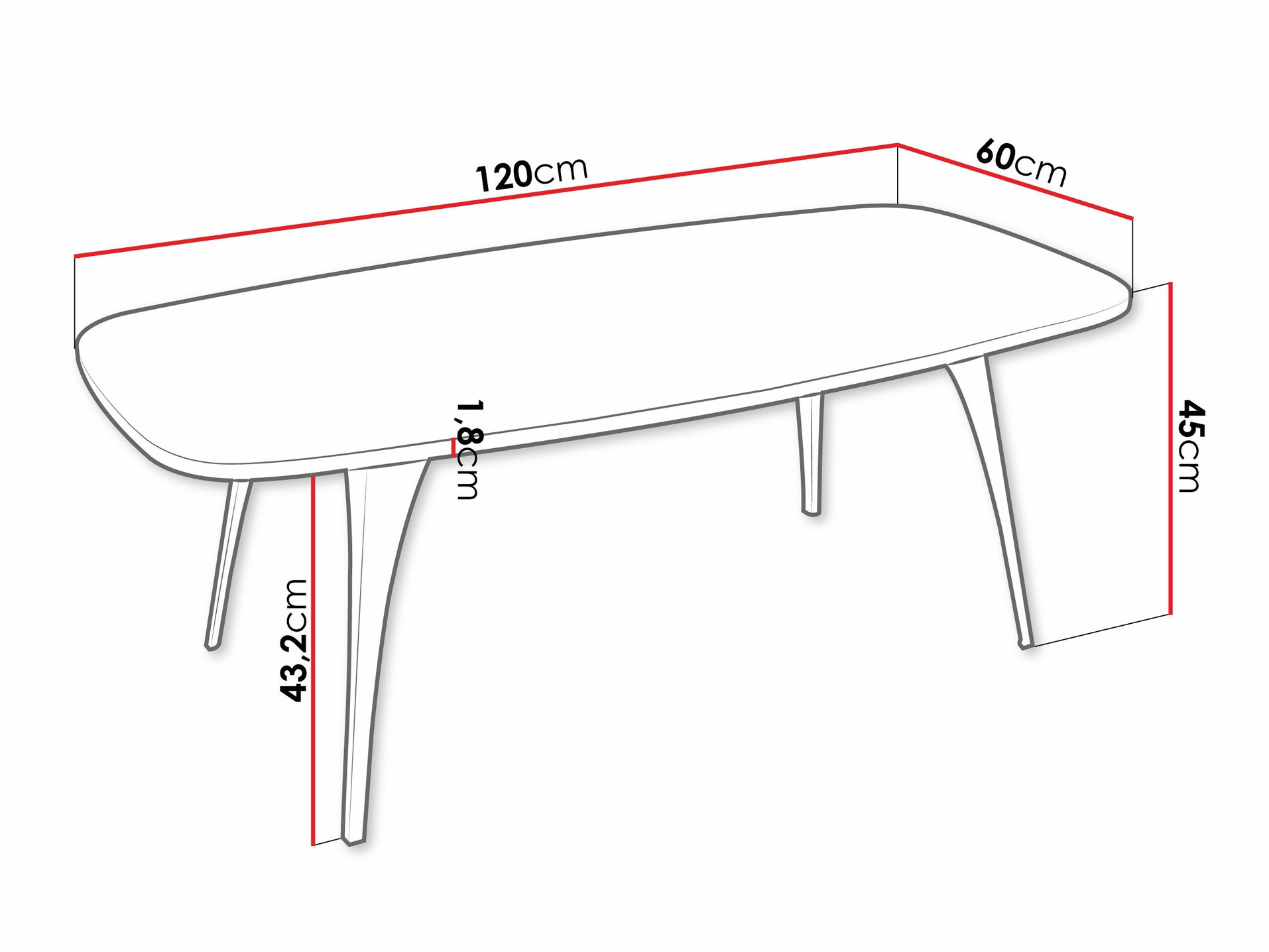 Stočić za kafu Oswego 125 (Zanatski zlatni hrast)