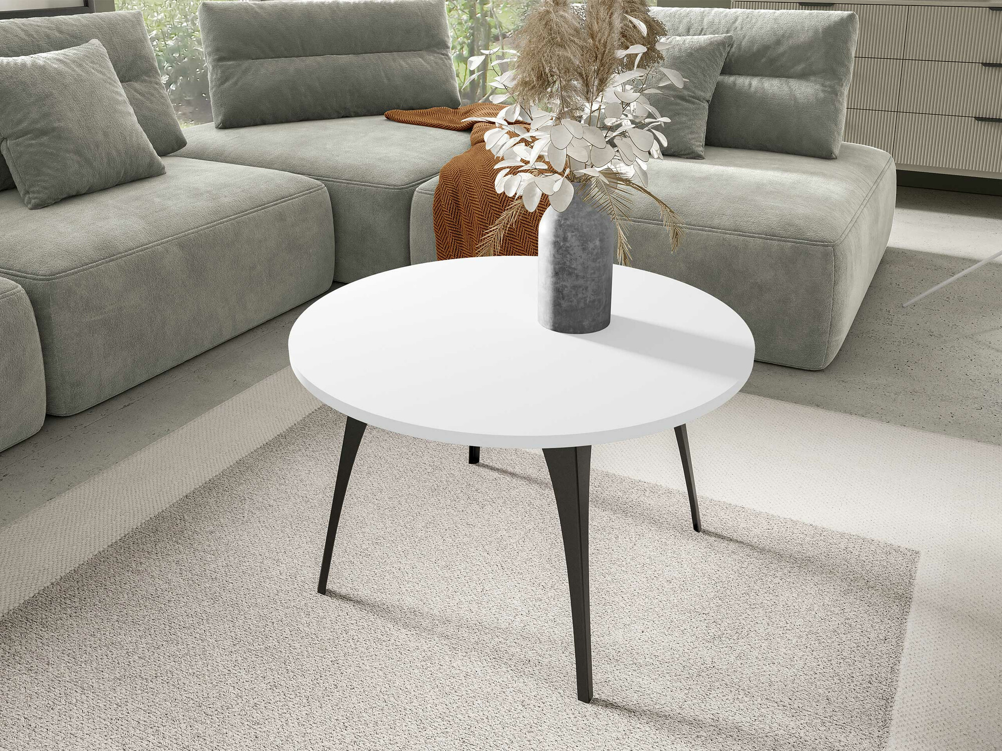 Stočić za kafu Oswego 126 (Belo)