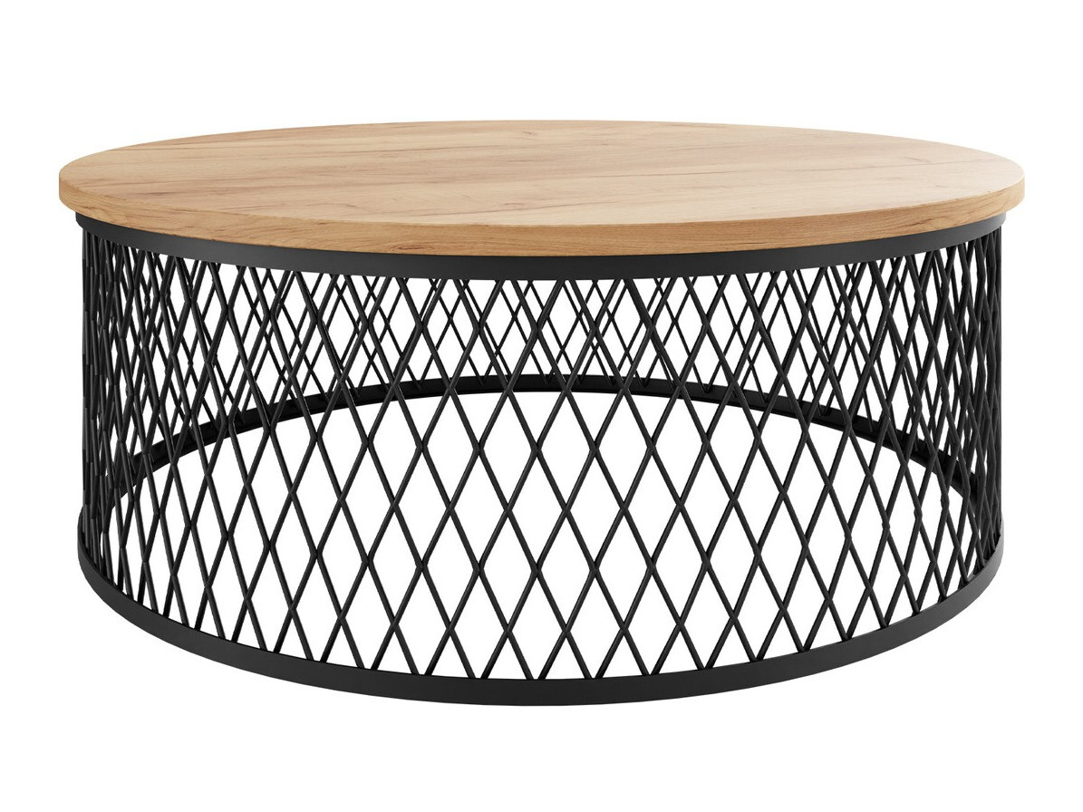 Stočić za kafu Oswego 128 (Zanatski zlatni hrast)