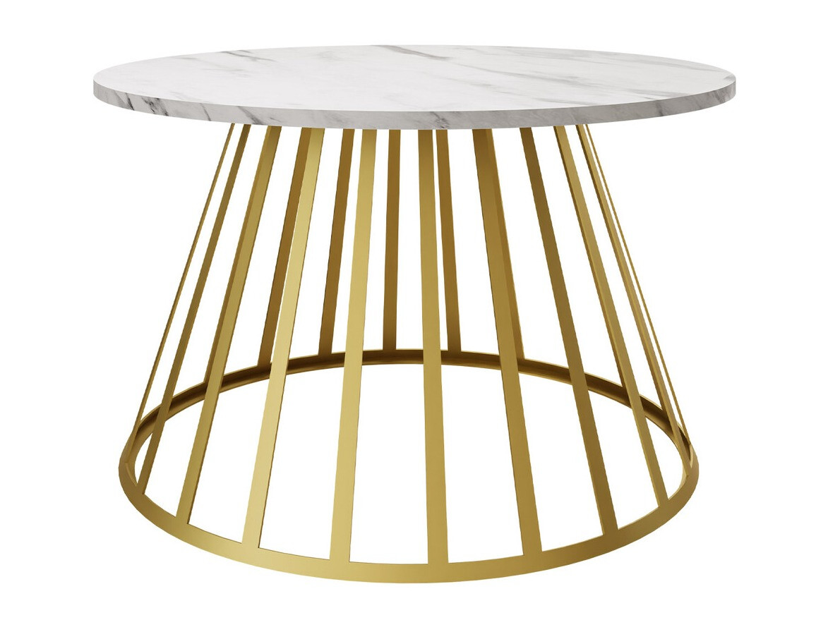 Stočić za kafu Oswego 129 (Beli mermer)