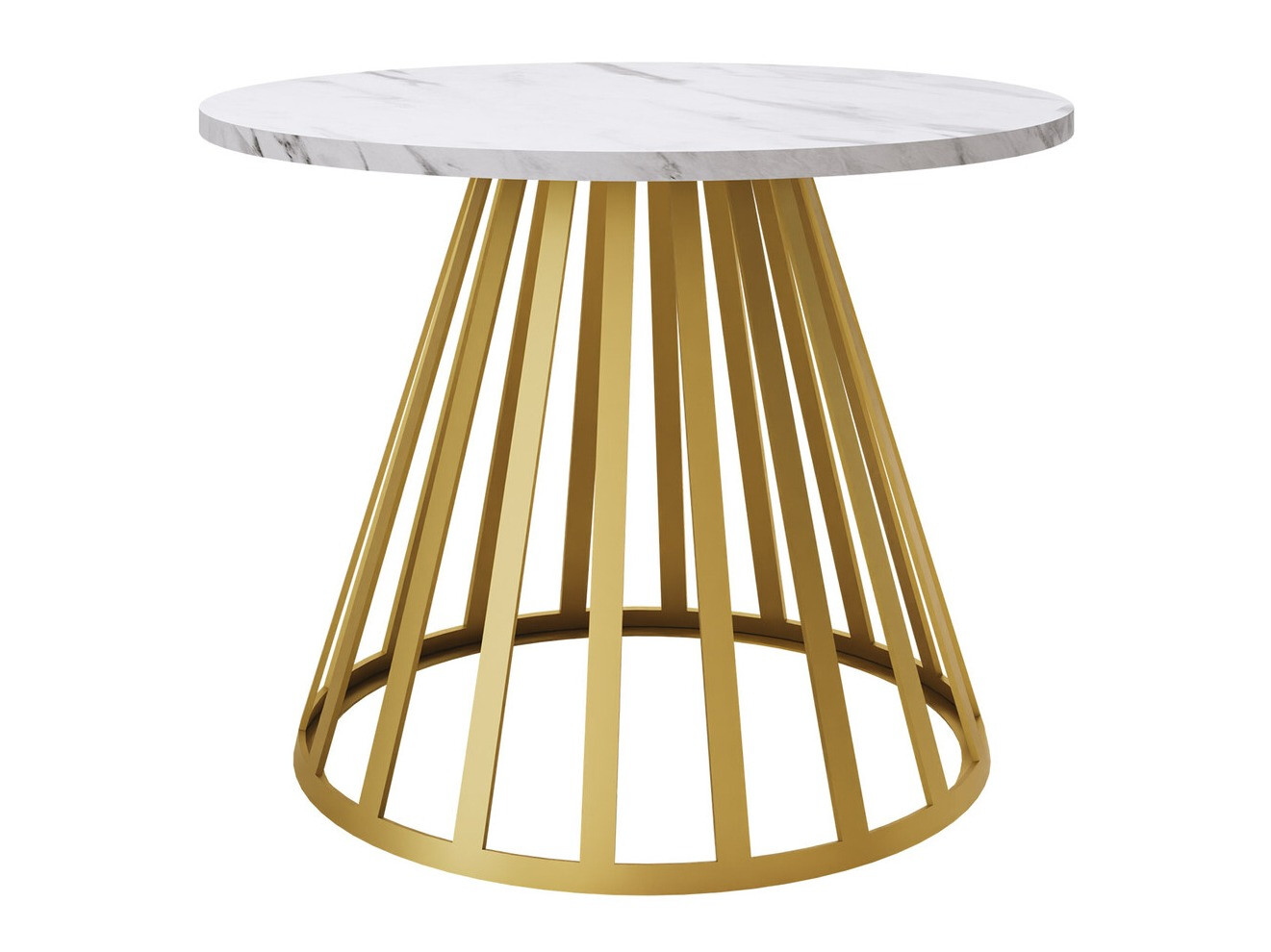 Stočić za kafu Oswego 130 (Beli mermer)