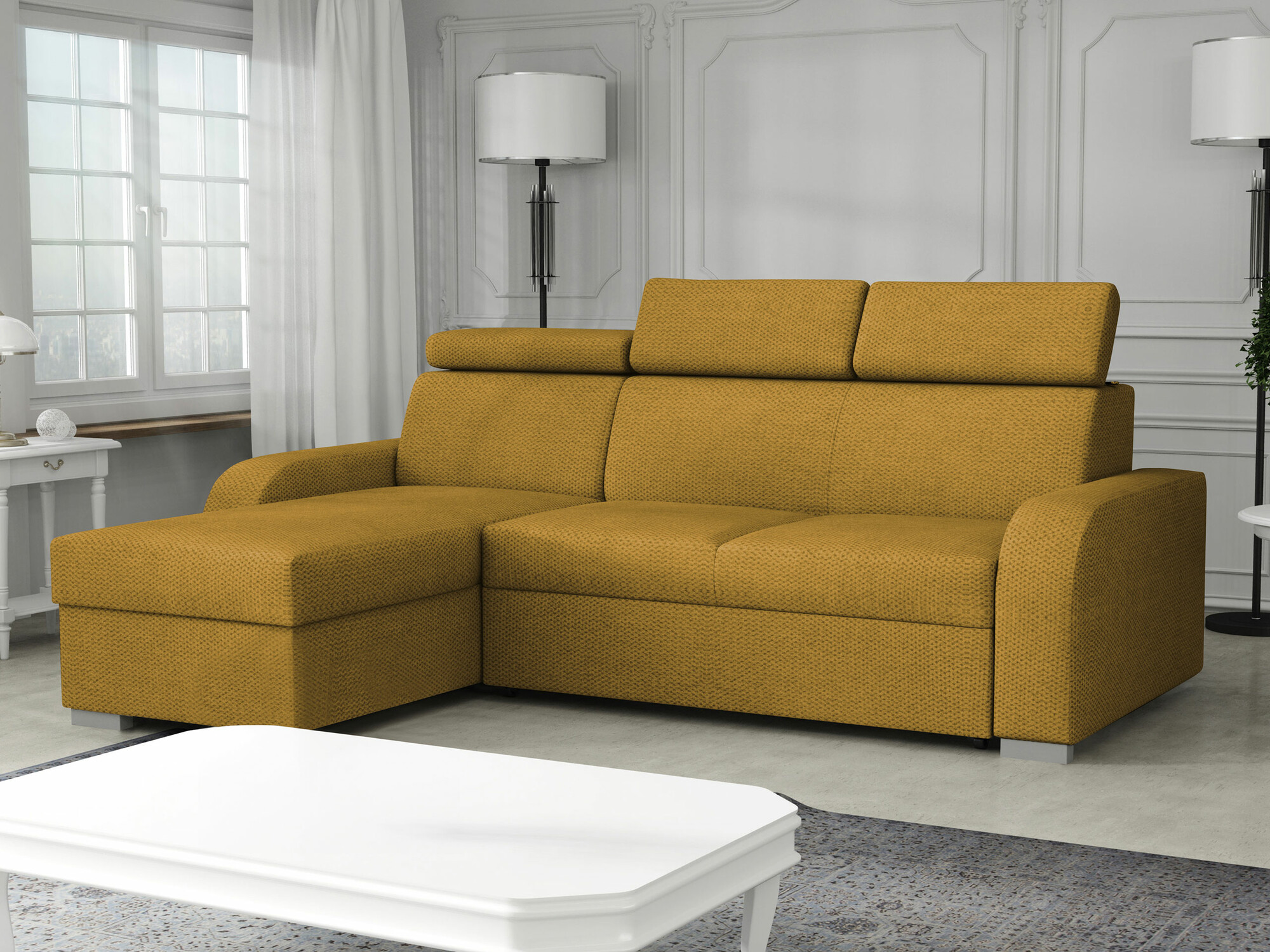 Ugaona sofa Etrcala 100 (Crown 10)