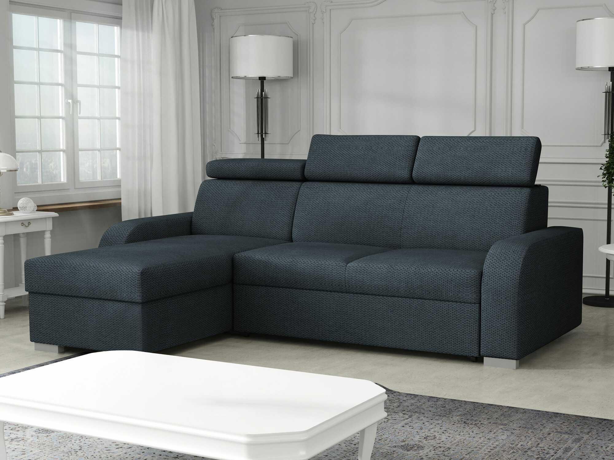 Ugaona sofa Etrcala 100 (Crown 15)