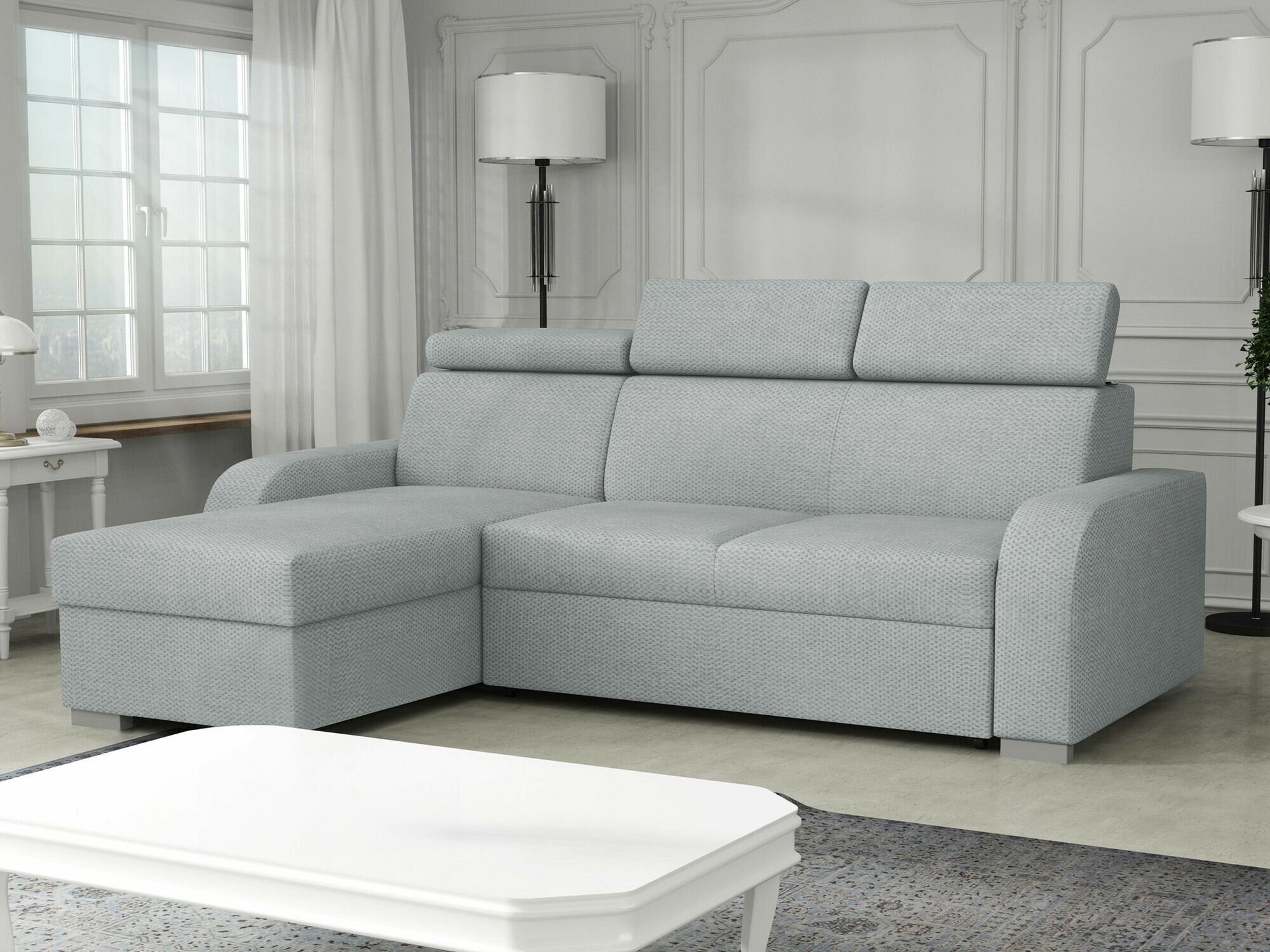 Ugaona sofa Etrcala 100 (Crown 17)