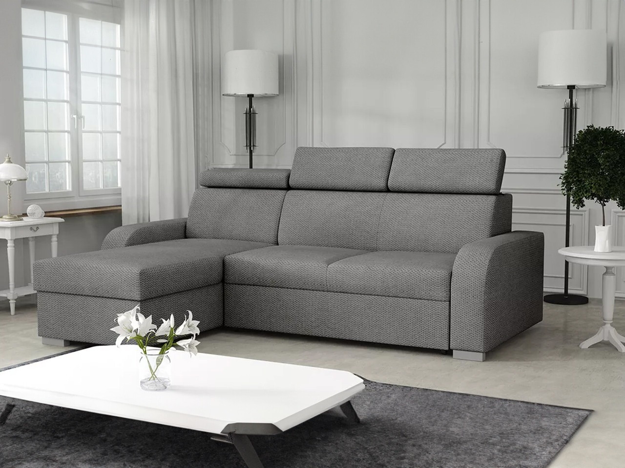 Ugaona sofa Etrcala 100 (Crown 18)