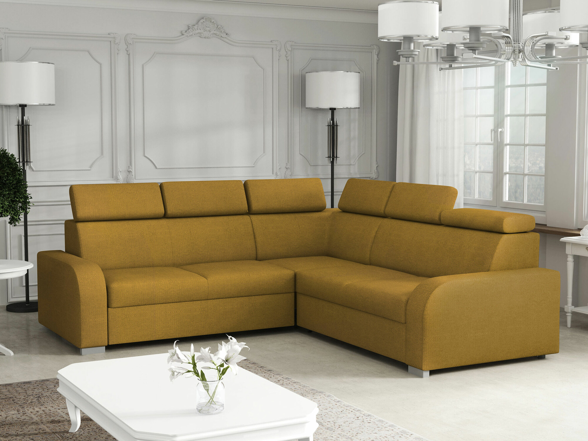 Ugaona sofa Etrcala 101 (Crown 10)