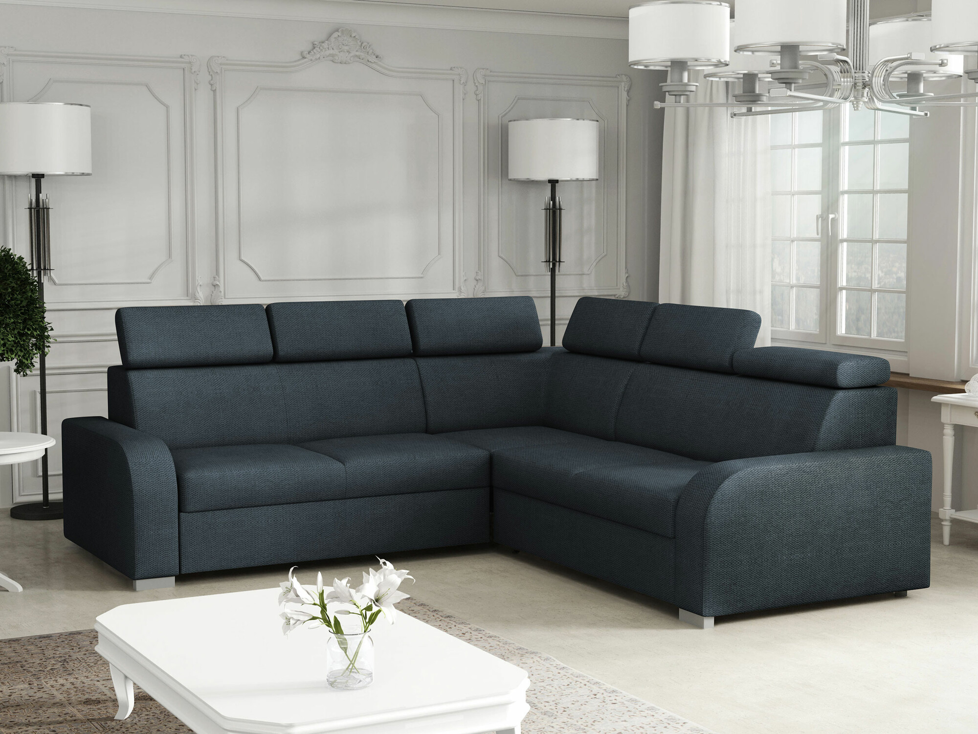 Ugaona sofa Etrcala 101 (Crown 15)