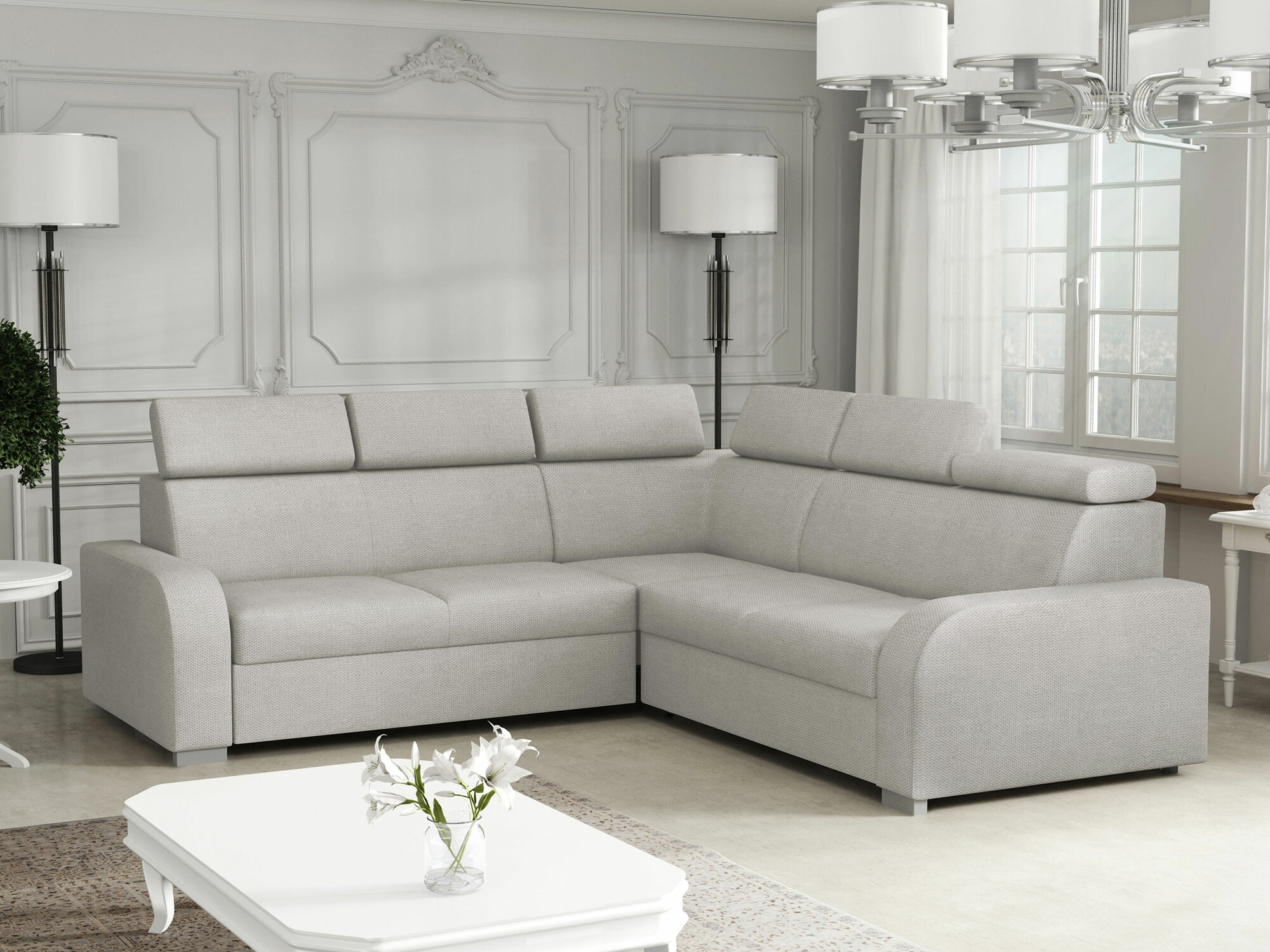 Ugaona sofa Etrcala 101 (Crown 16)