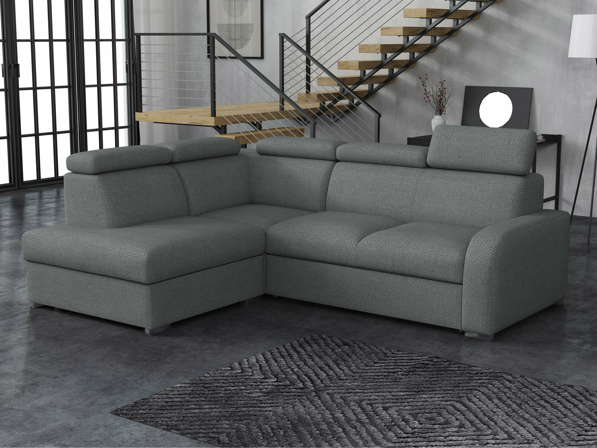 Ugaona sofa Etrcala 108 (Crown 18)