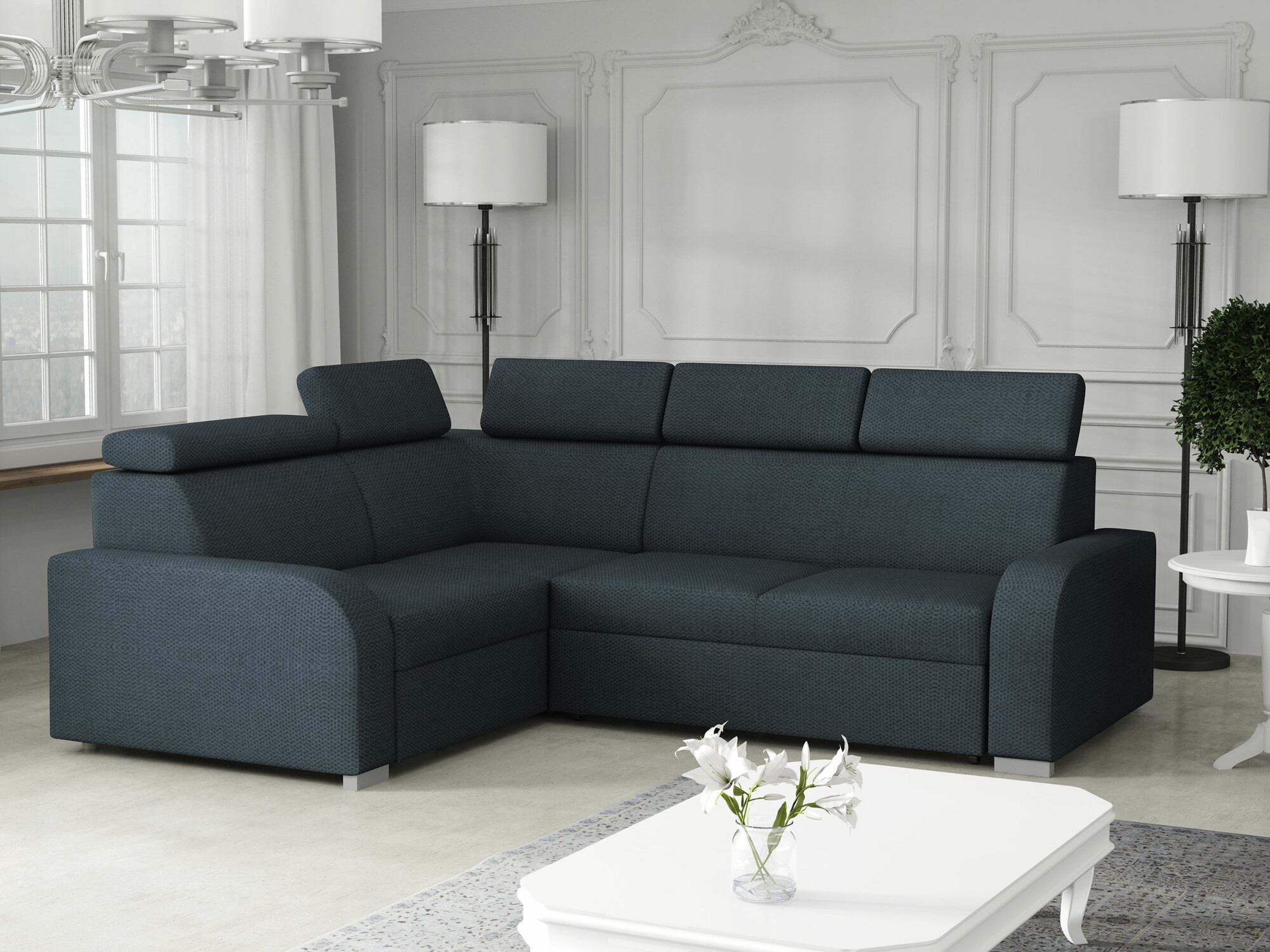 Ugaona sofa Etrcala 109 (Crown 15)