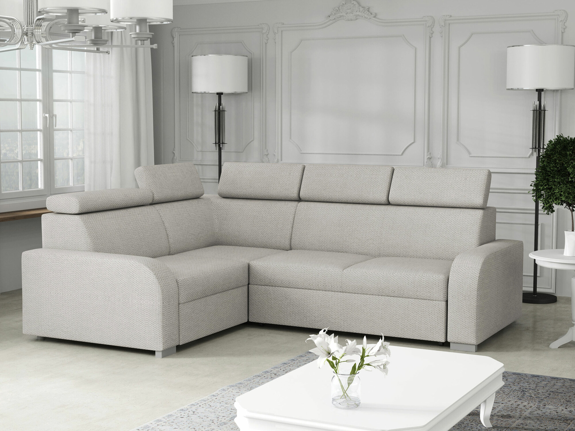 Ugaona sofa Etrcala 109 (Crown 16)