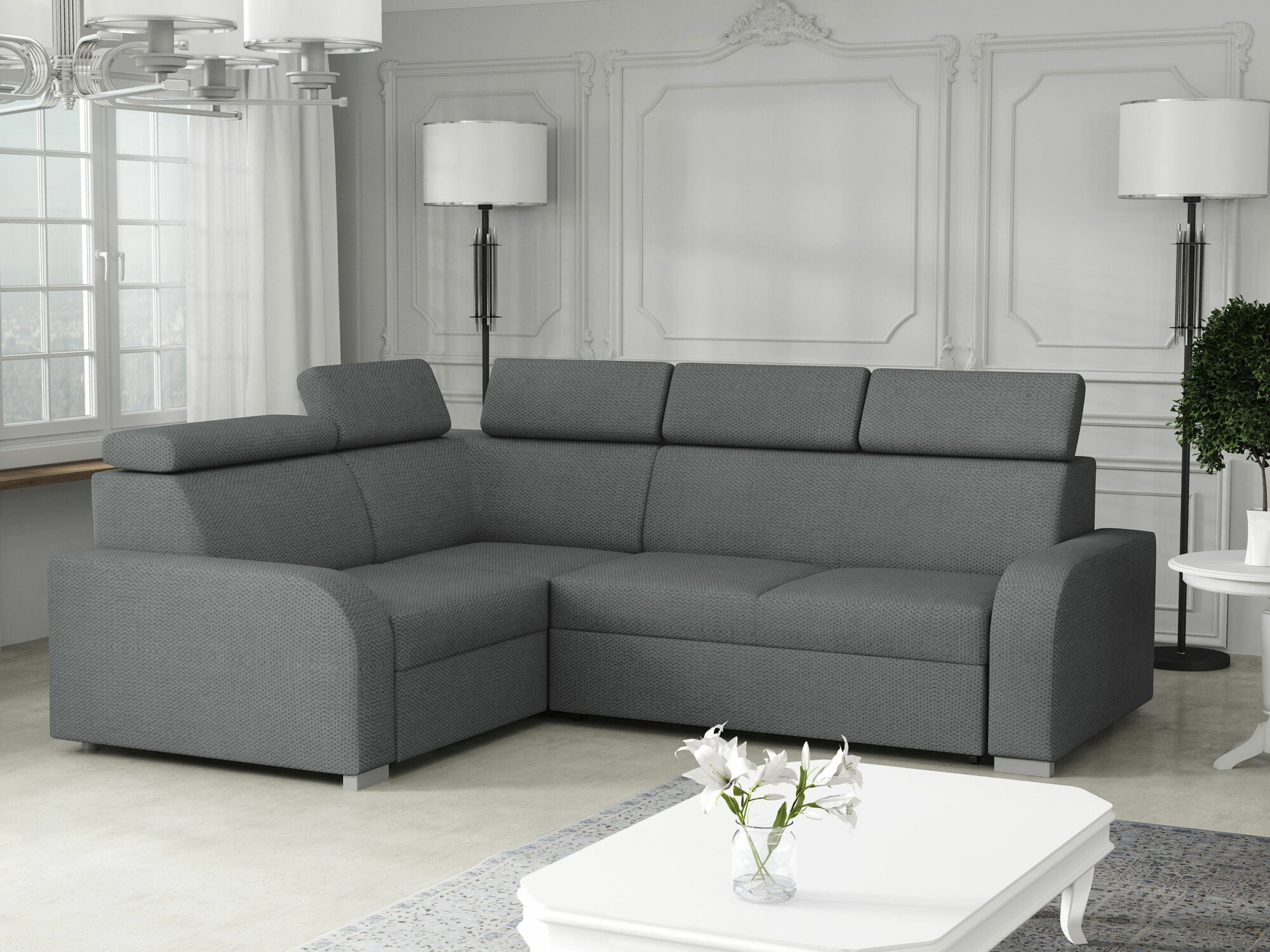 Ugaona sofa Etrcala 109 (Crown 18)