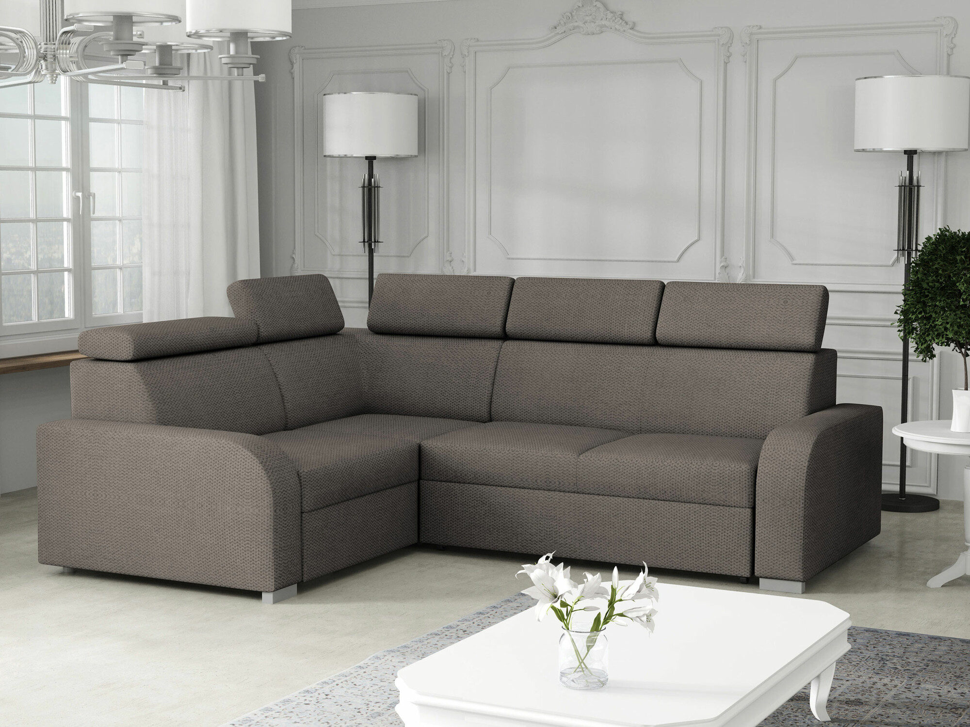 Ugaona sofa Etrcala 109 (Crown 4)