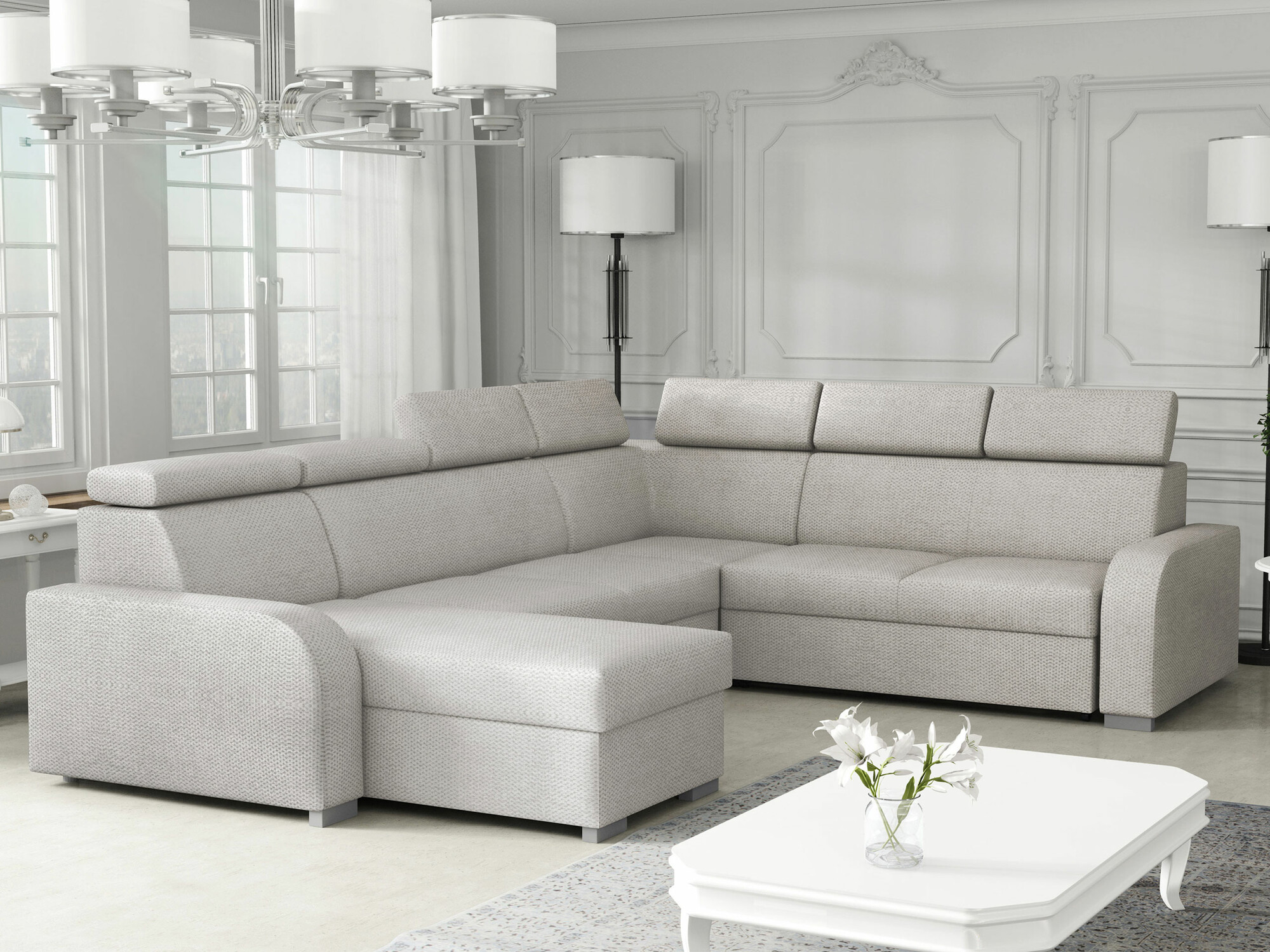 Ugaona sofa Etrcala 110 (Crown 16)