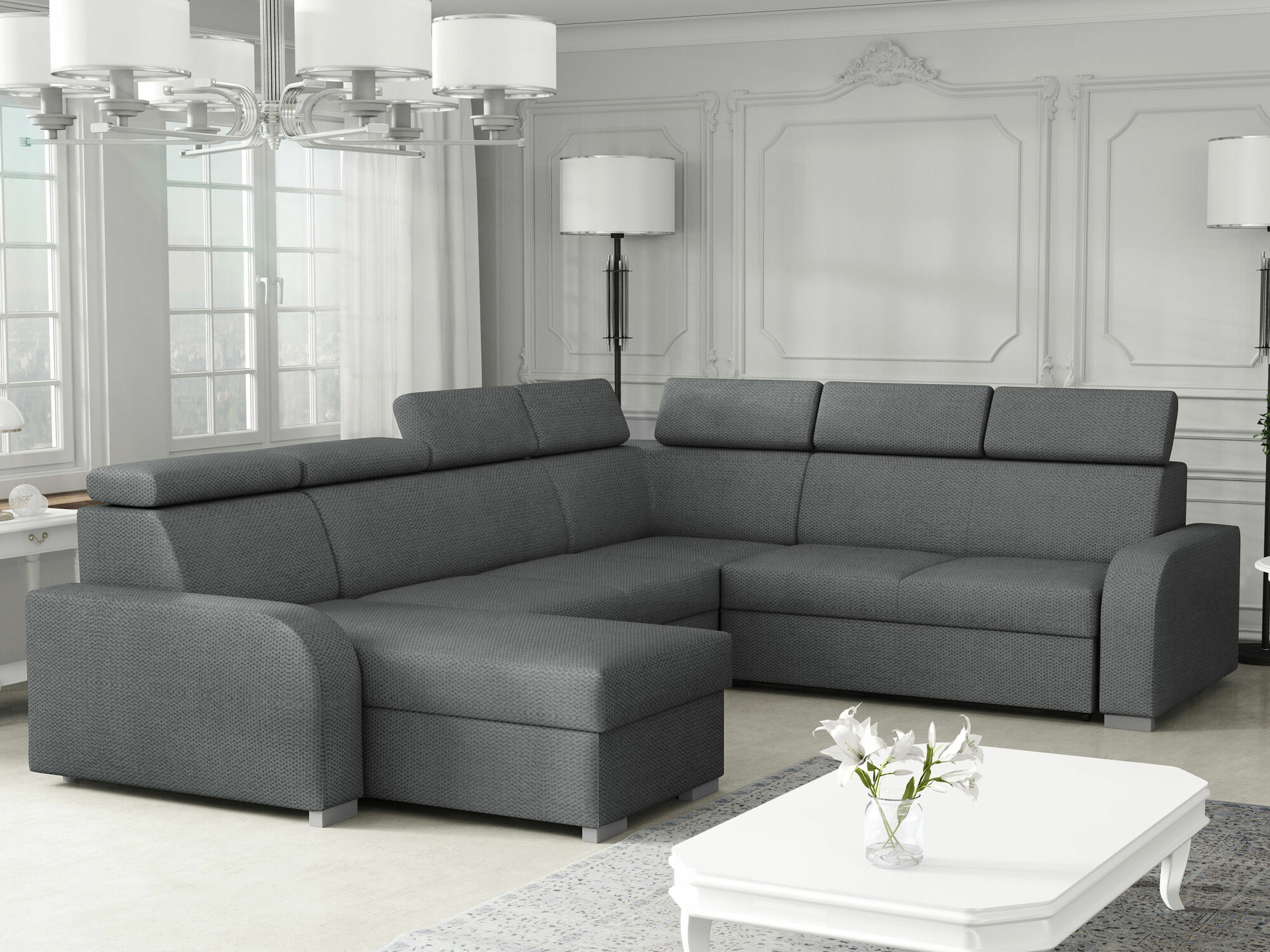 Ugaona sofa Etrcala 110 (Crown 18)