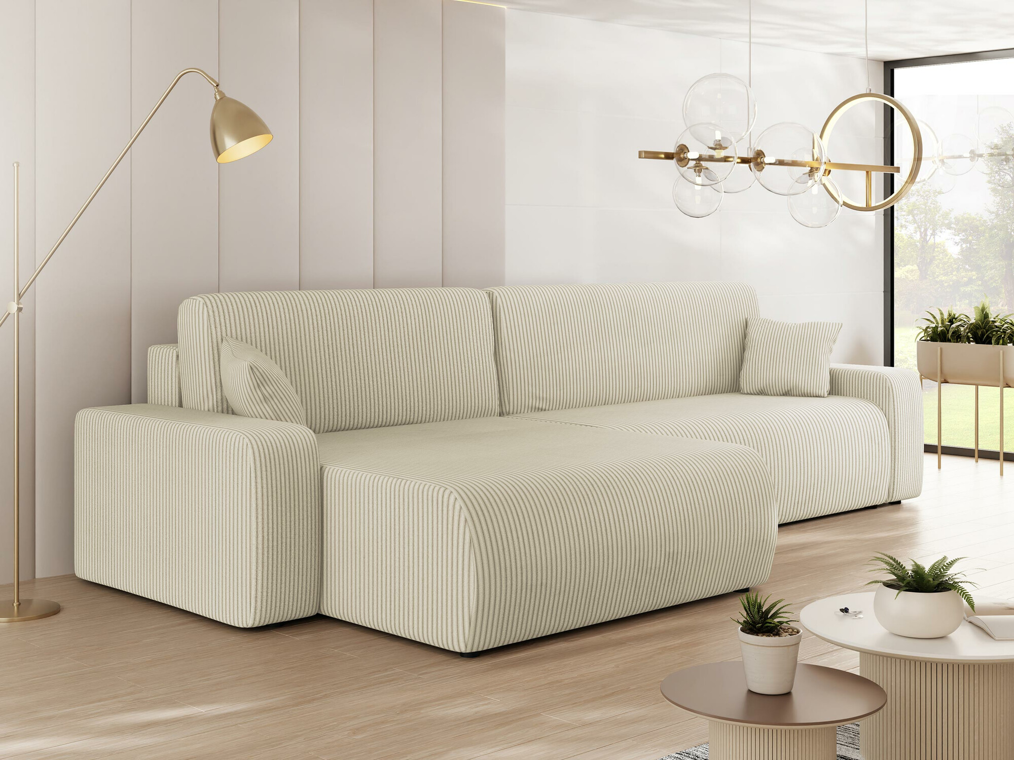 Ugaona sofa Shelton 108 (Poso 100)