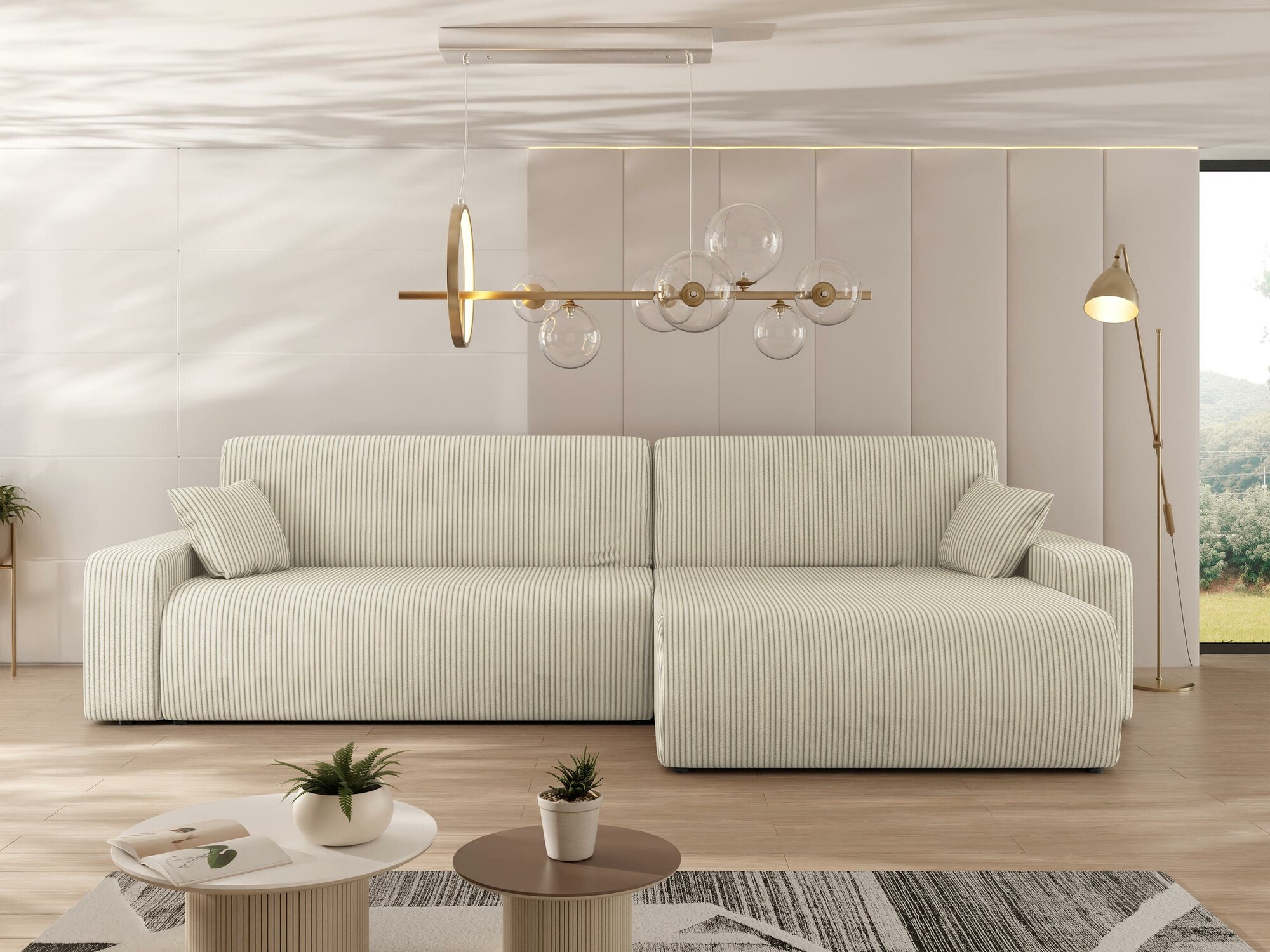 Ugaona sofa Shelton 108 (Poso 100)