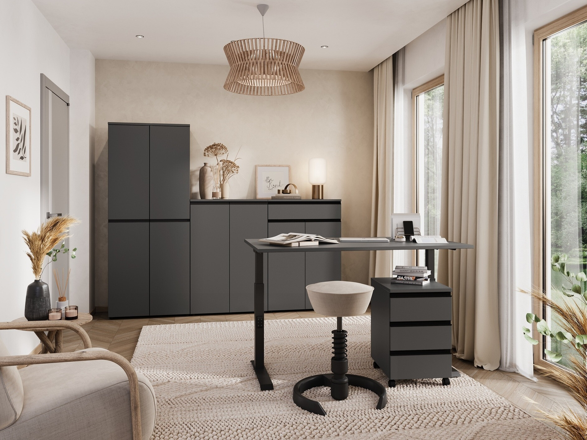 Pokretna kaseta Vesbeno 103 (Grafit)