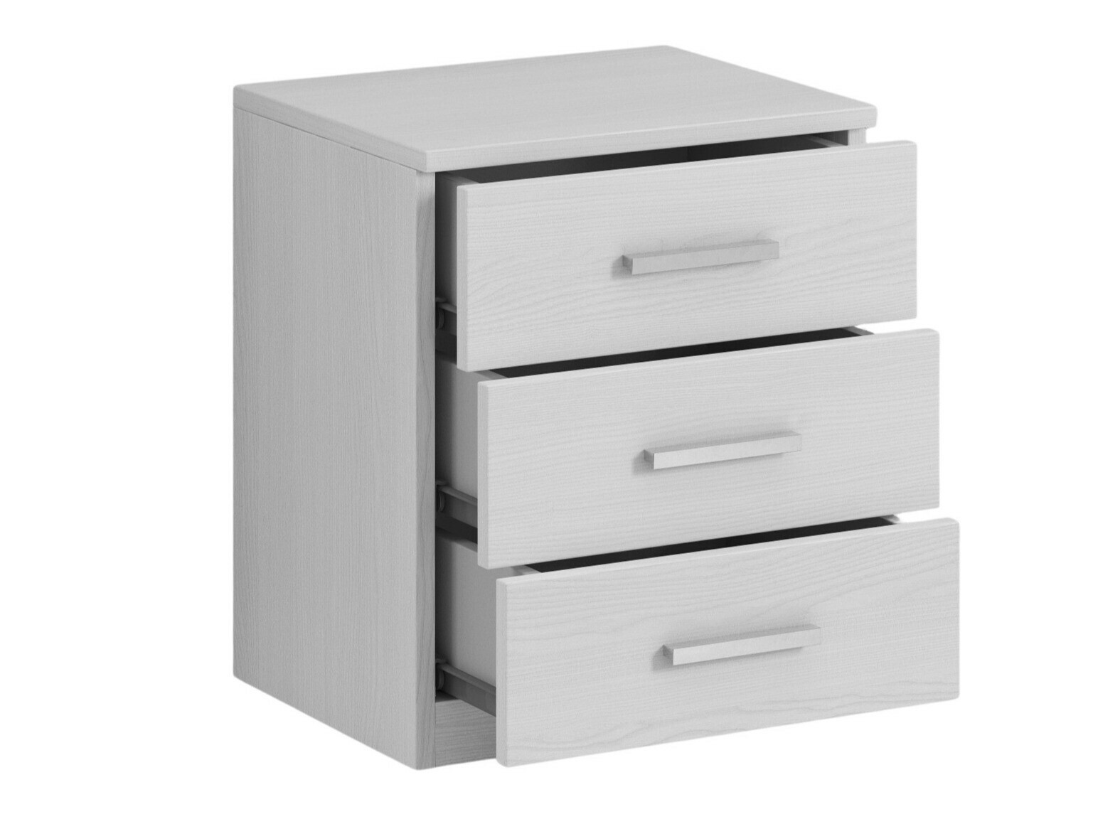 Noćni ormarić Levruvu 107 (Beljeni jasen)