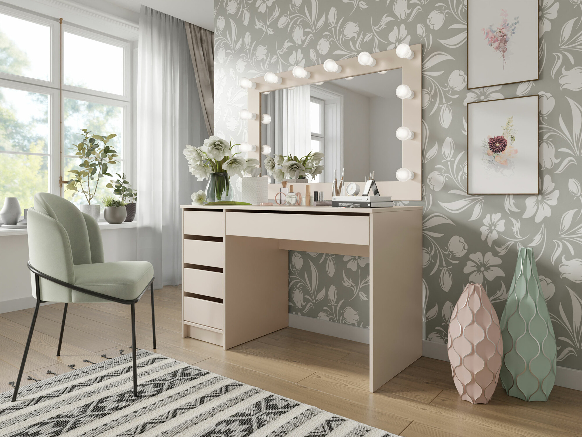 Kancelarijski sto Comfivo 312 (Bež)