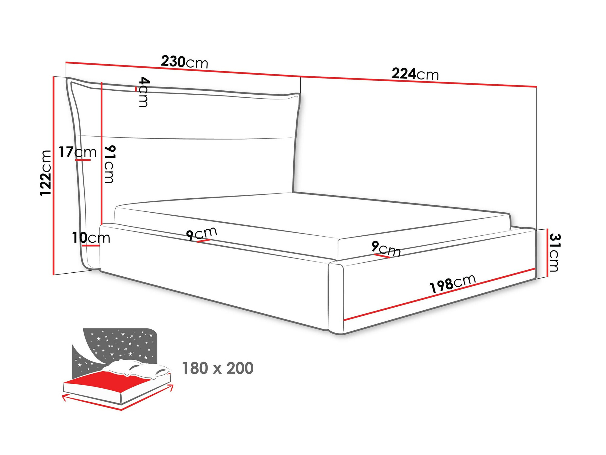 Krevet Comfivo 400 (Kronos 07)