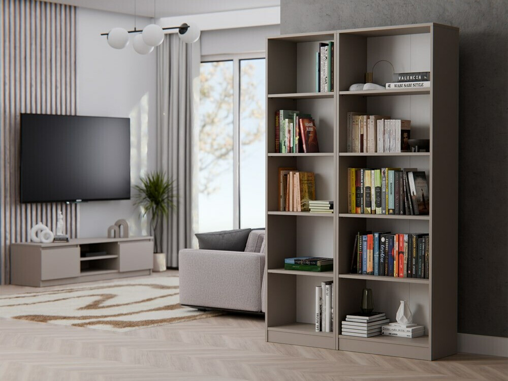 Polica Mandeville 188 (Sivo)