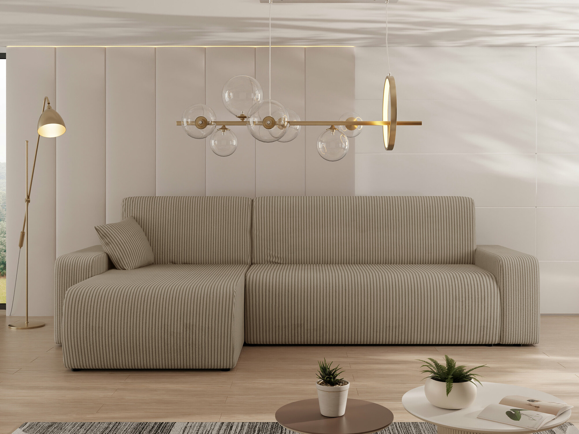 Ugaona sofa Shelton 102 (Poso 02)