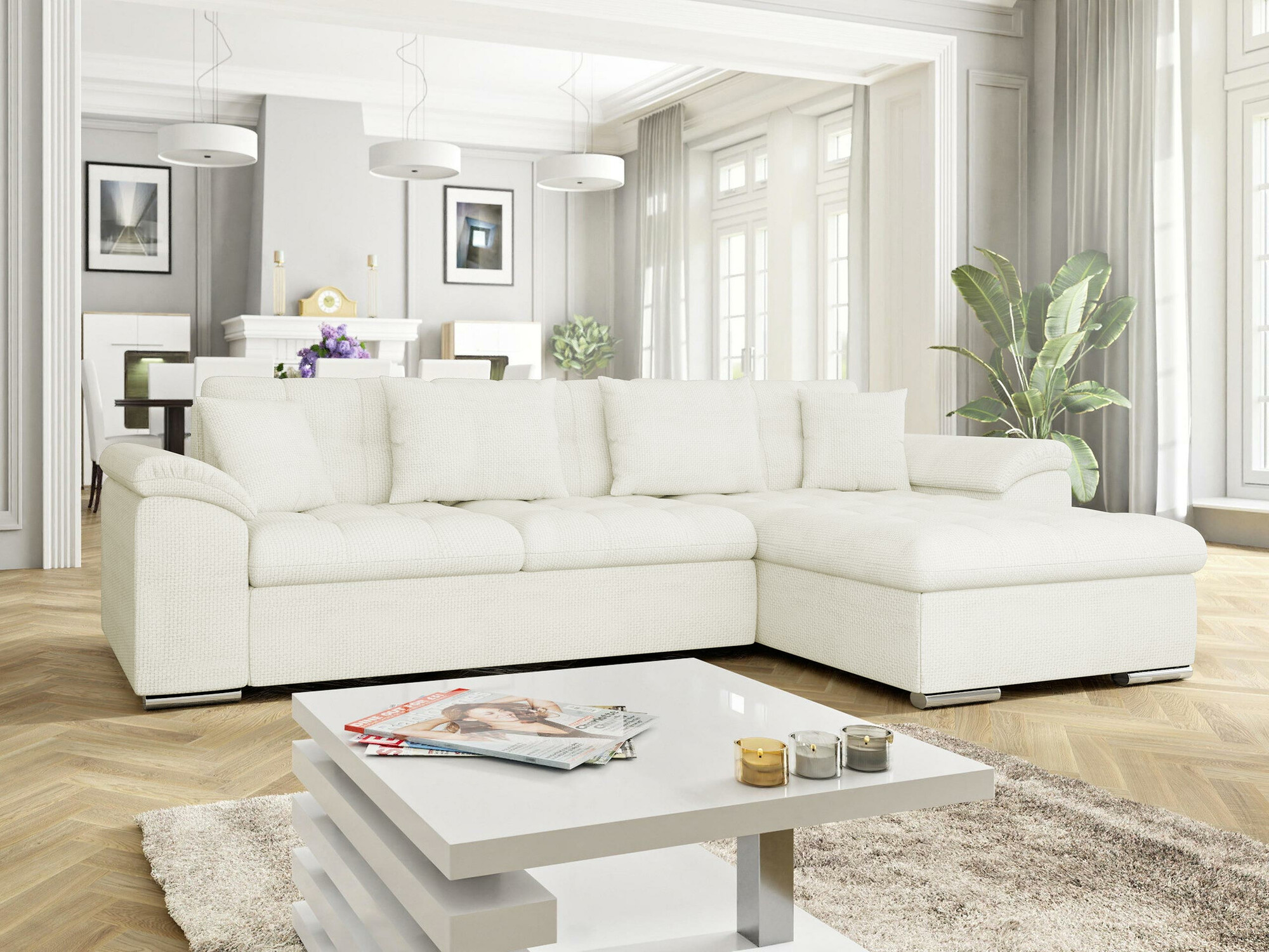 Ugaona sofa Comfivo 107 (Flow 6)