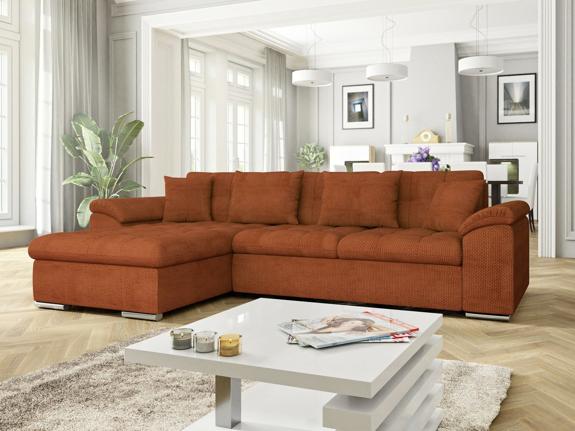 Ugaona sofa Comfivo 107 (Flow 9)