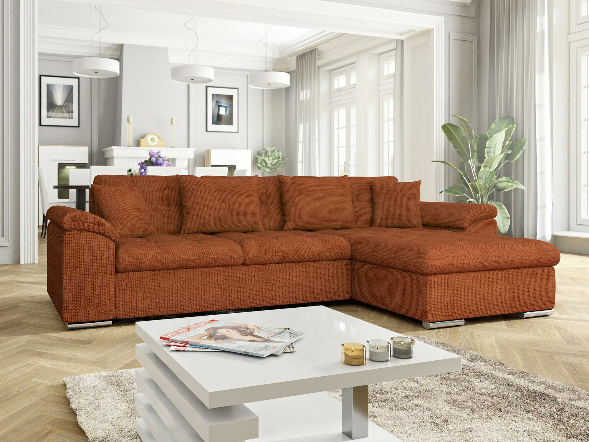 Ugaona sofa Comfivo 107 (Flow 9)