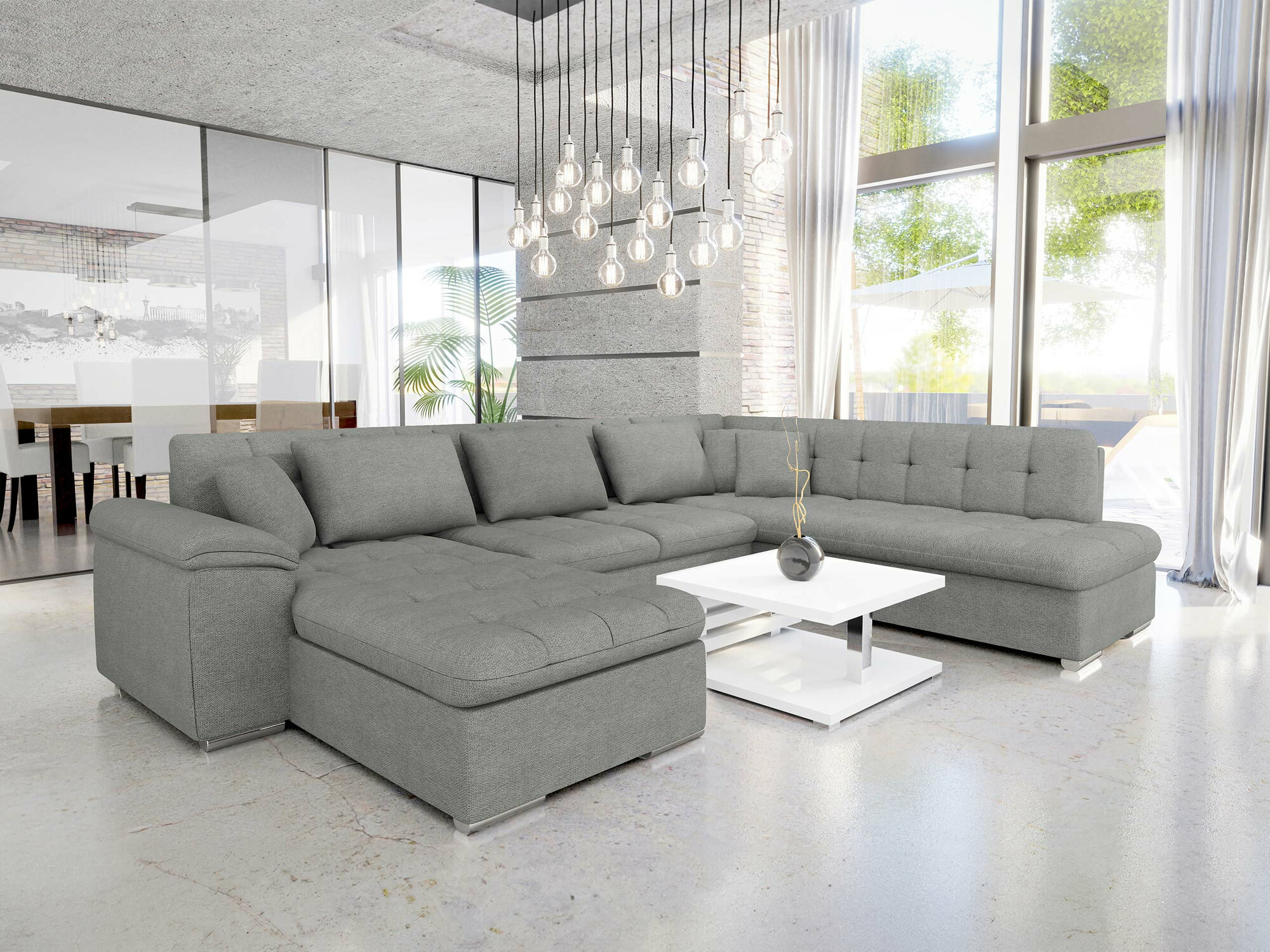 Ugaona sofa Comfivo 128 (Levo)