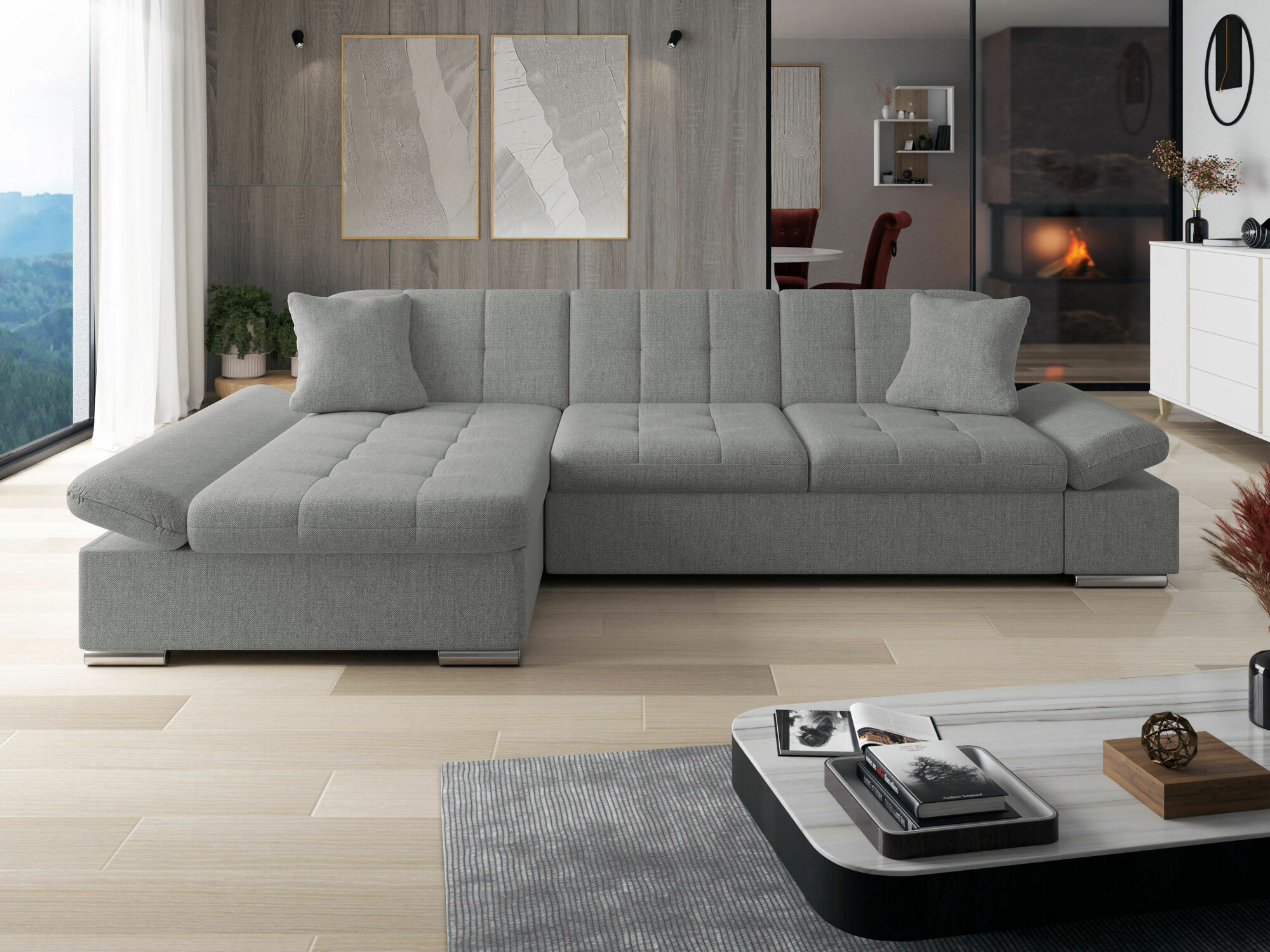 Ugaona sofa Comfivo 152 (Rico 12)