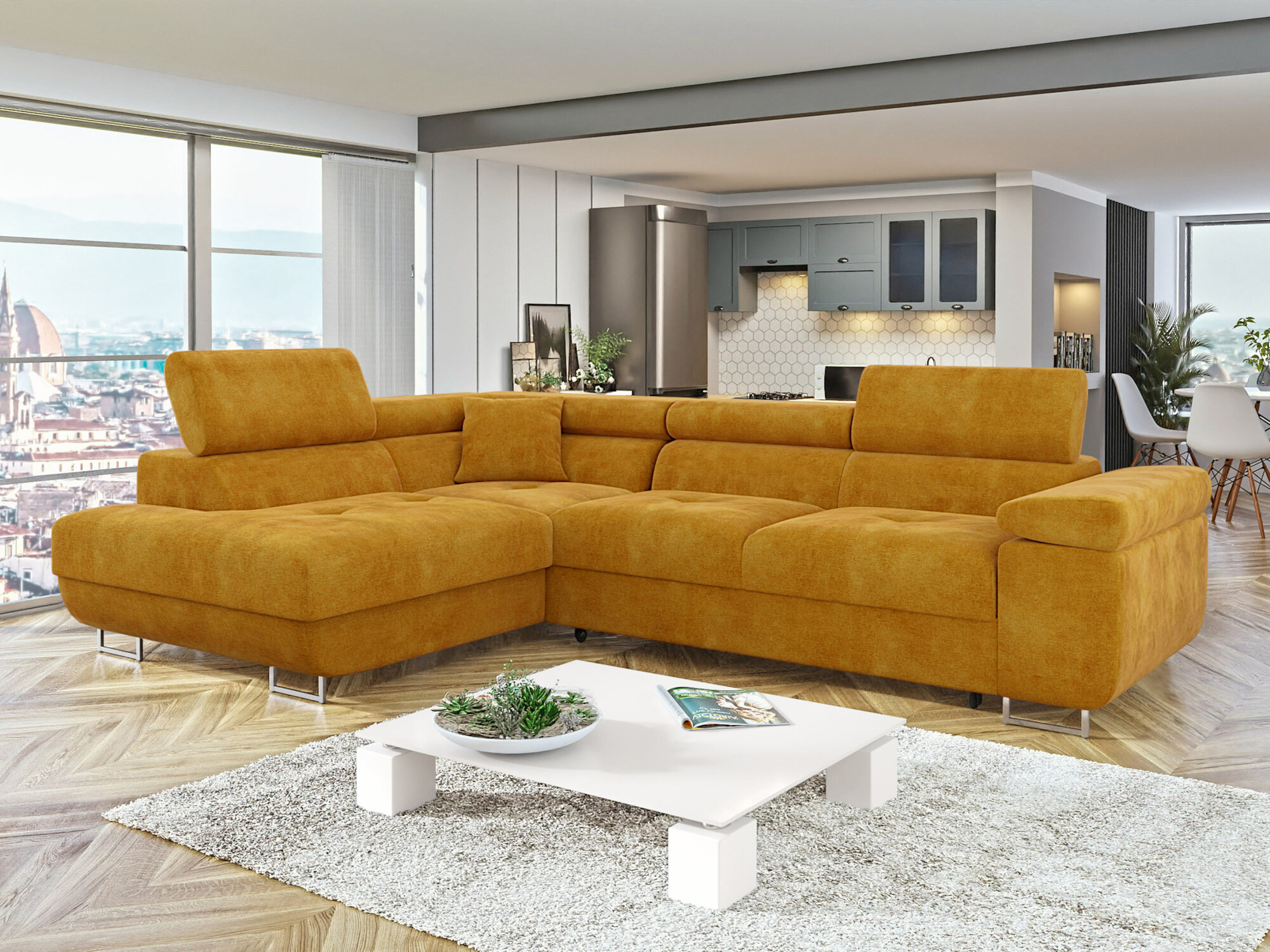 Ugaona sofa Comfivo Eliferu 100 (Wave 05)
