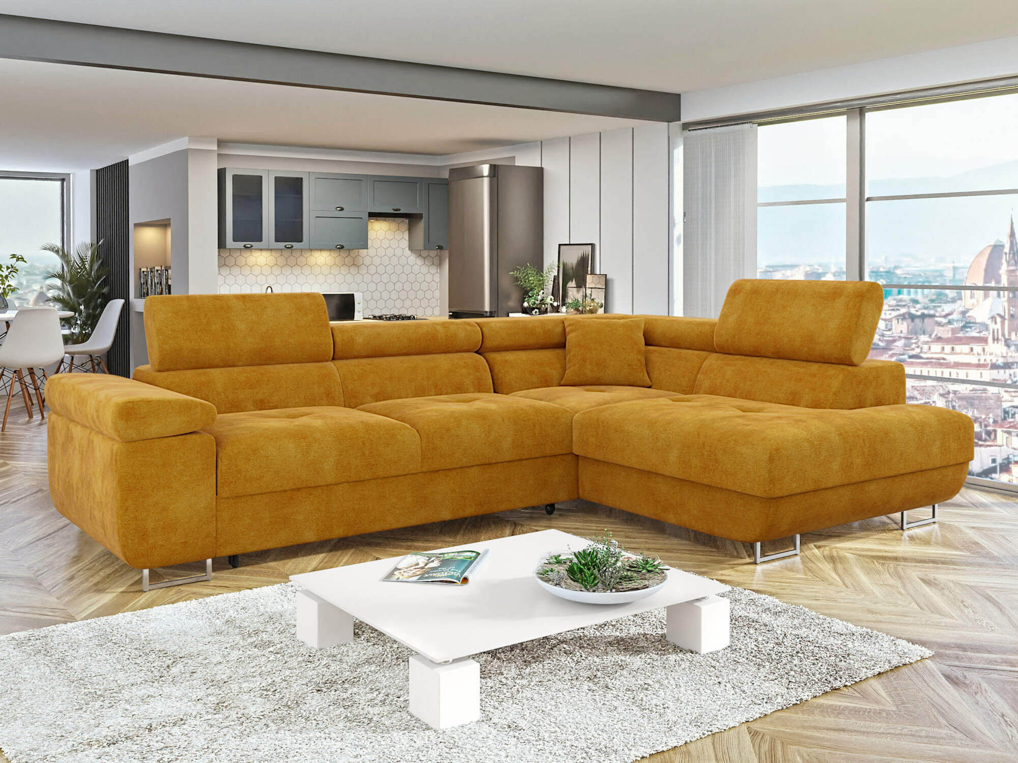 Ugaona sofa Comfivo Eliferu 100 (Wave 05)