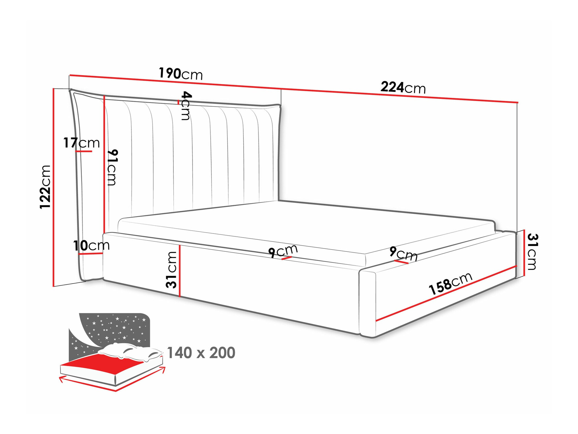 Krevet Comfivo Solacium (Paros 2)